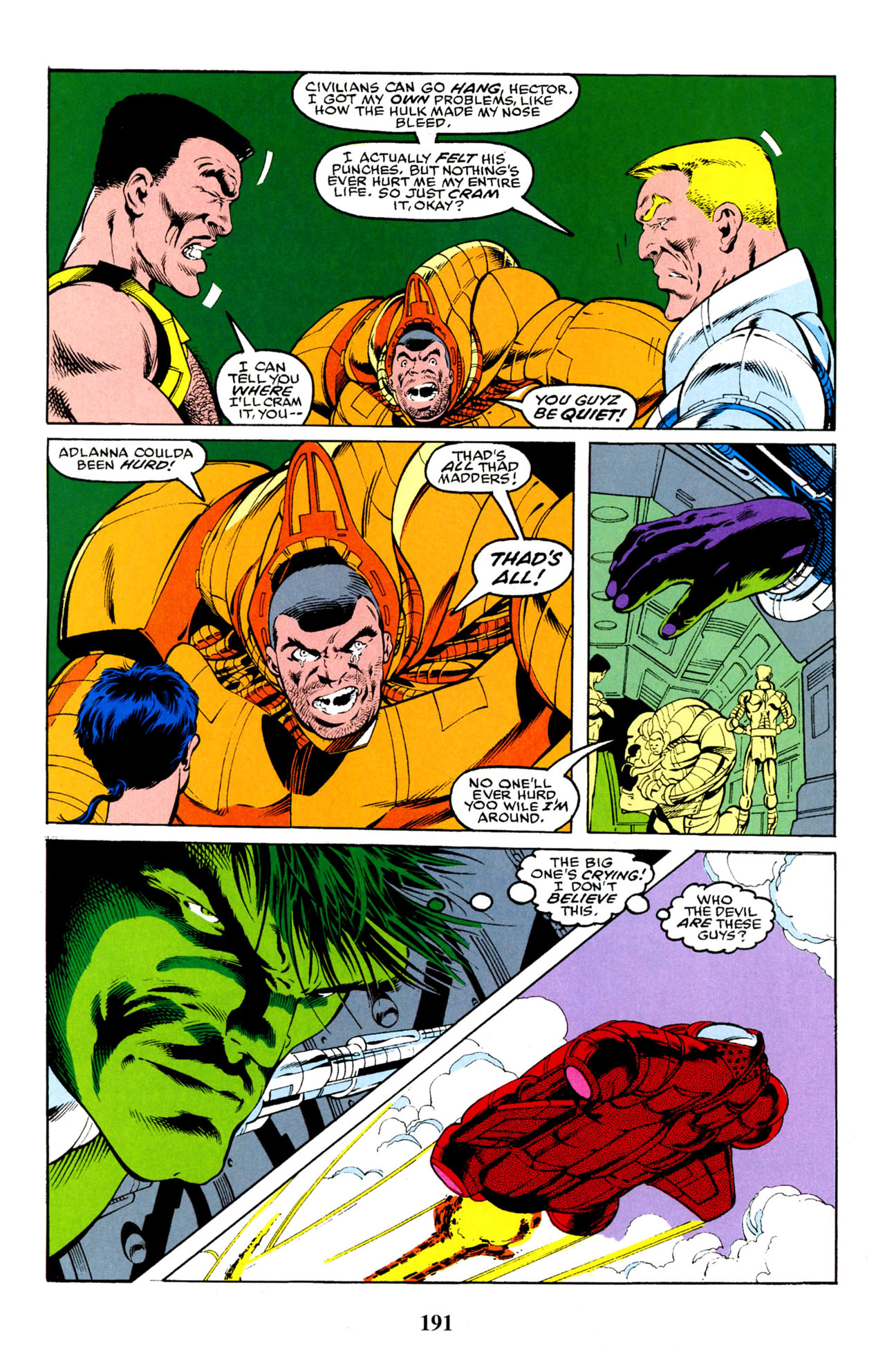 Read online Hulk Visionaries: Peter David comic -  Issue # TPB 6 - 191