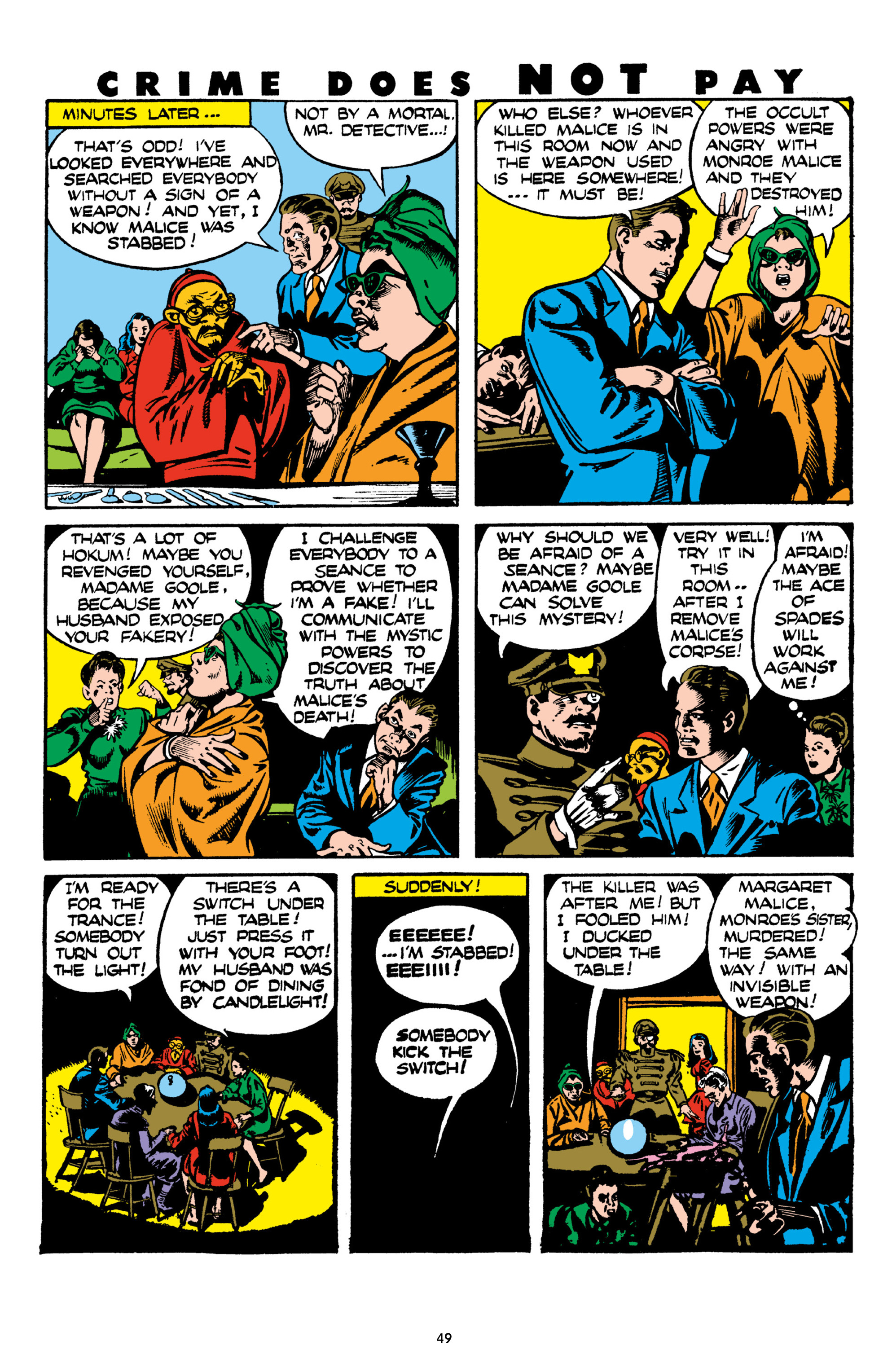 Read online Crime Does Not Pay Archives comic -  Issue # TPB 8 (Part 1) - 50