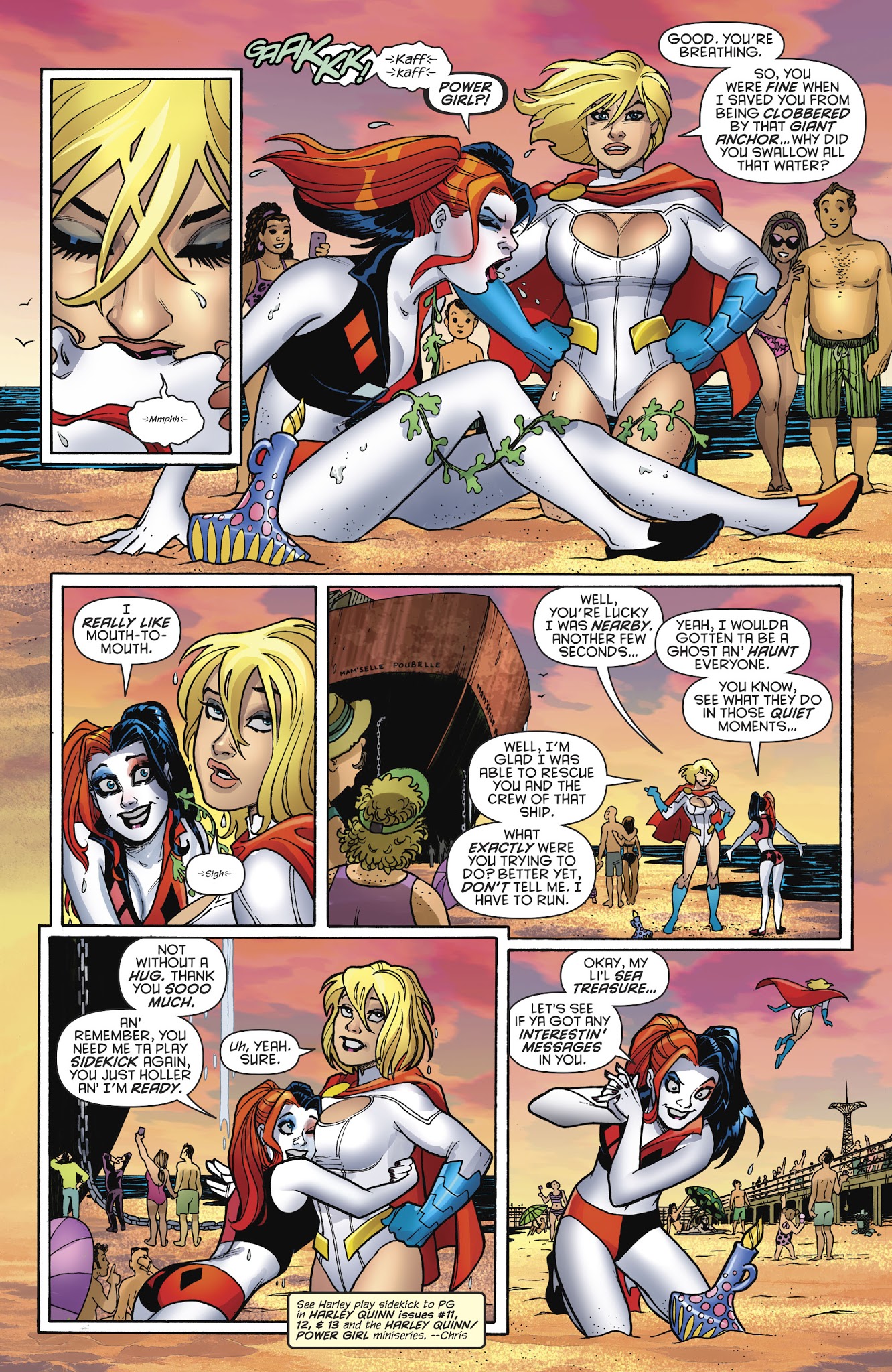 Read online Harley Quinn: Be Careful What You Wish For comic -  Issue # Full - 10
