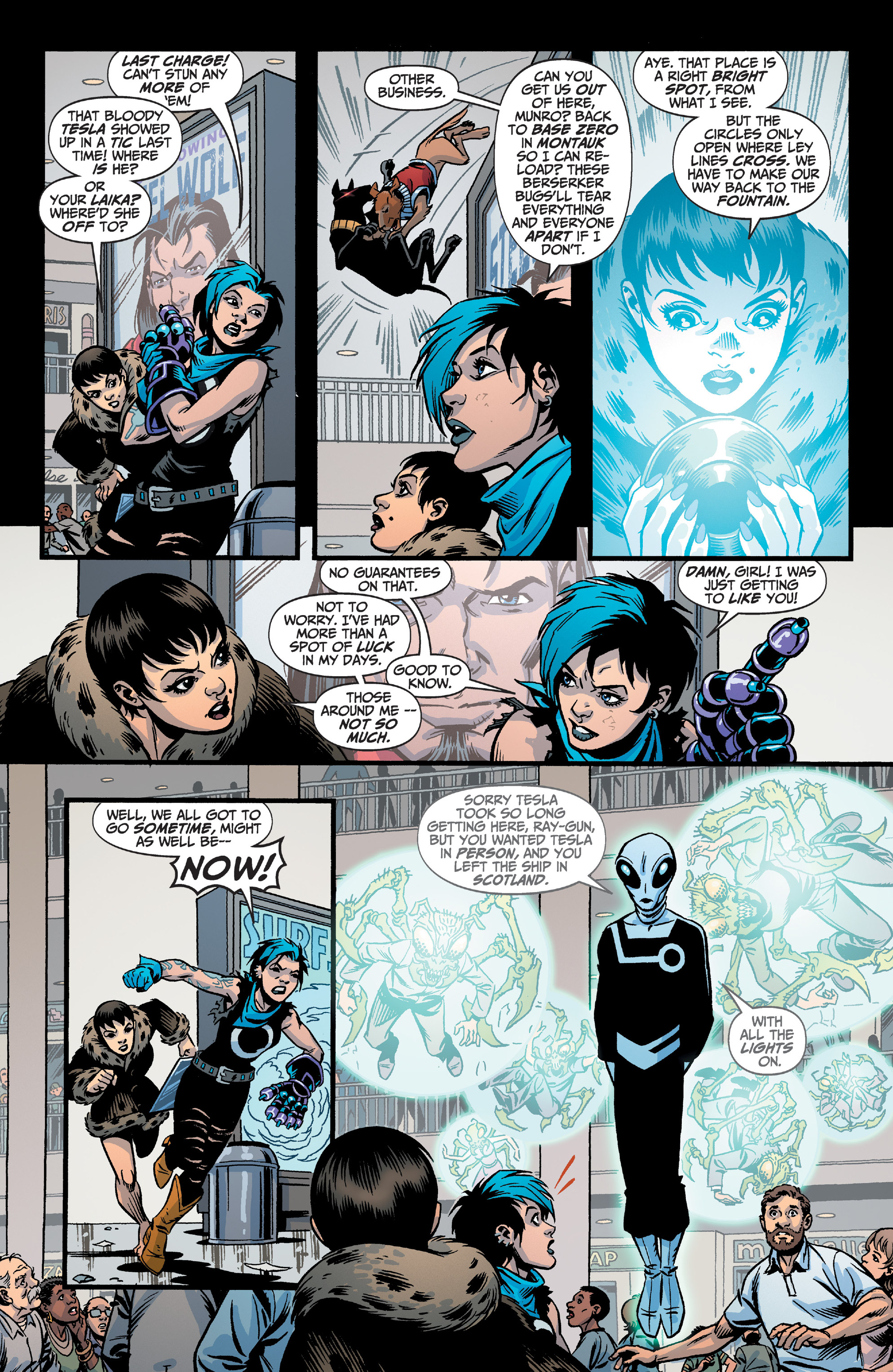 Read online Section Zero (2019) comic -  Issue #6 - 23