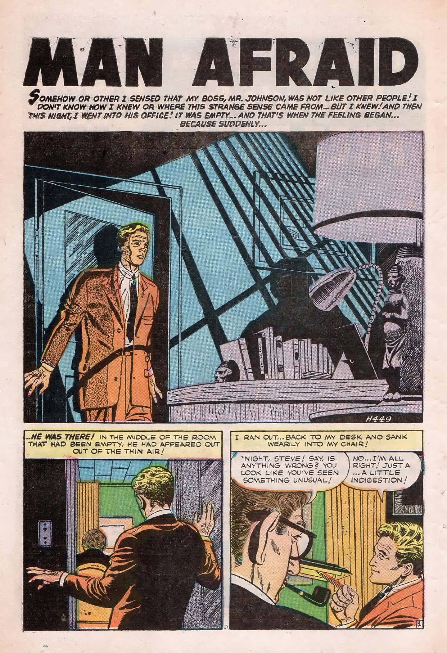 Read online Strange Tales of the Unusual comic -  Issue #2 - 10