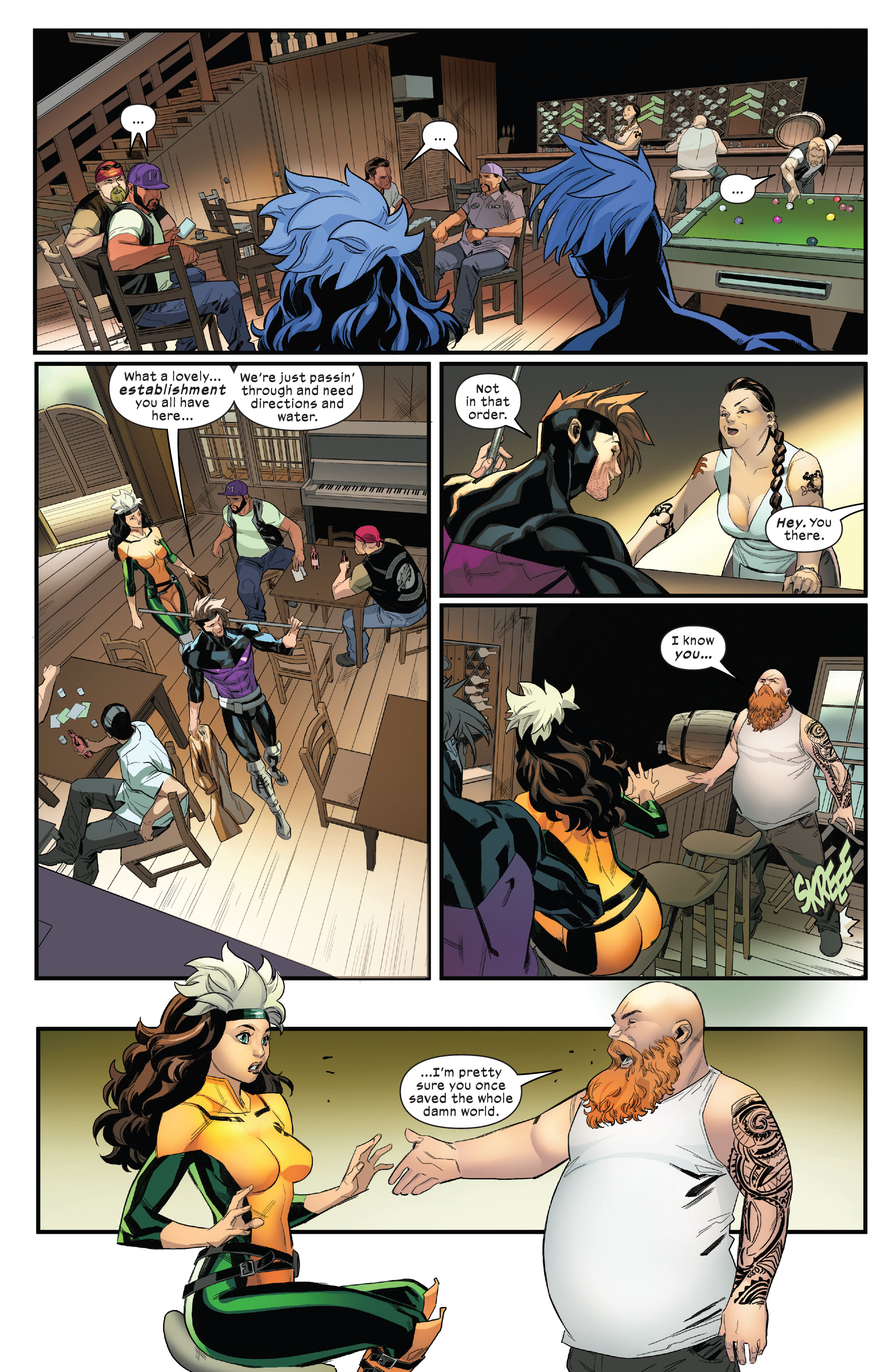 Read online Rogue & Gambit (2023) comic -  Issue #2 - 12