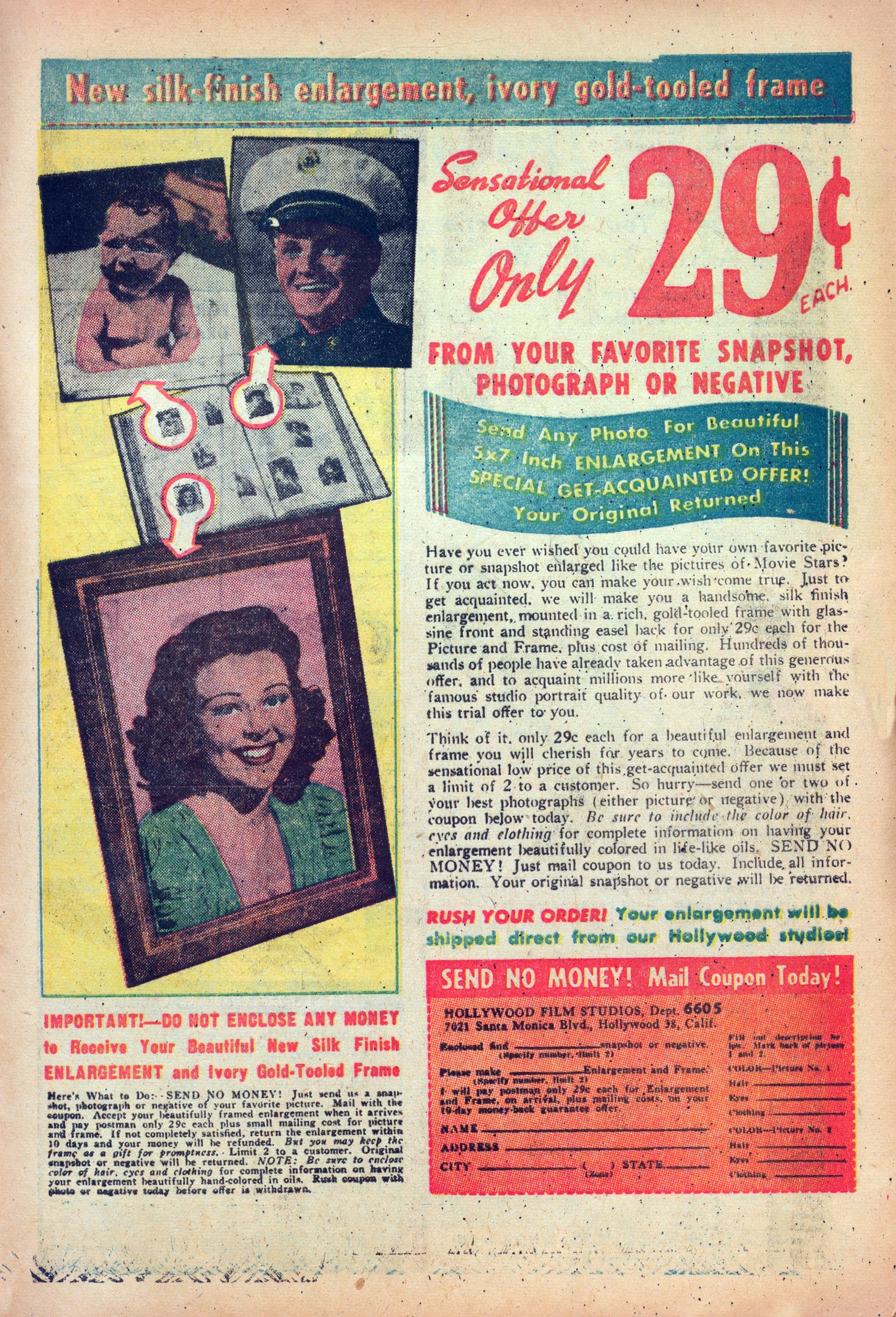 Read online Hedy Of Hollywood Comics comic -  Issue #47 - 33