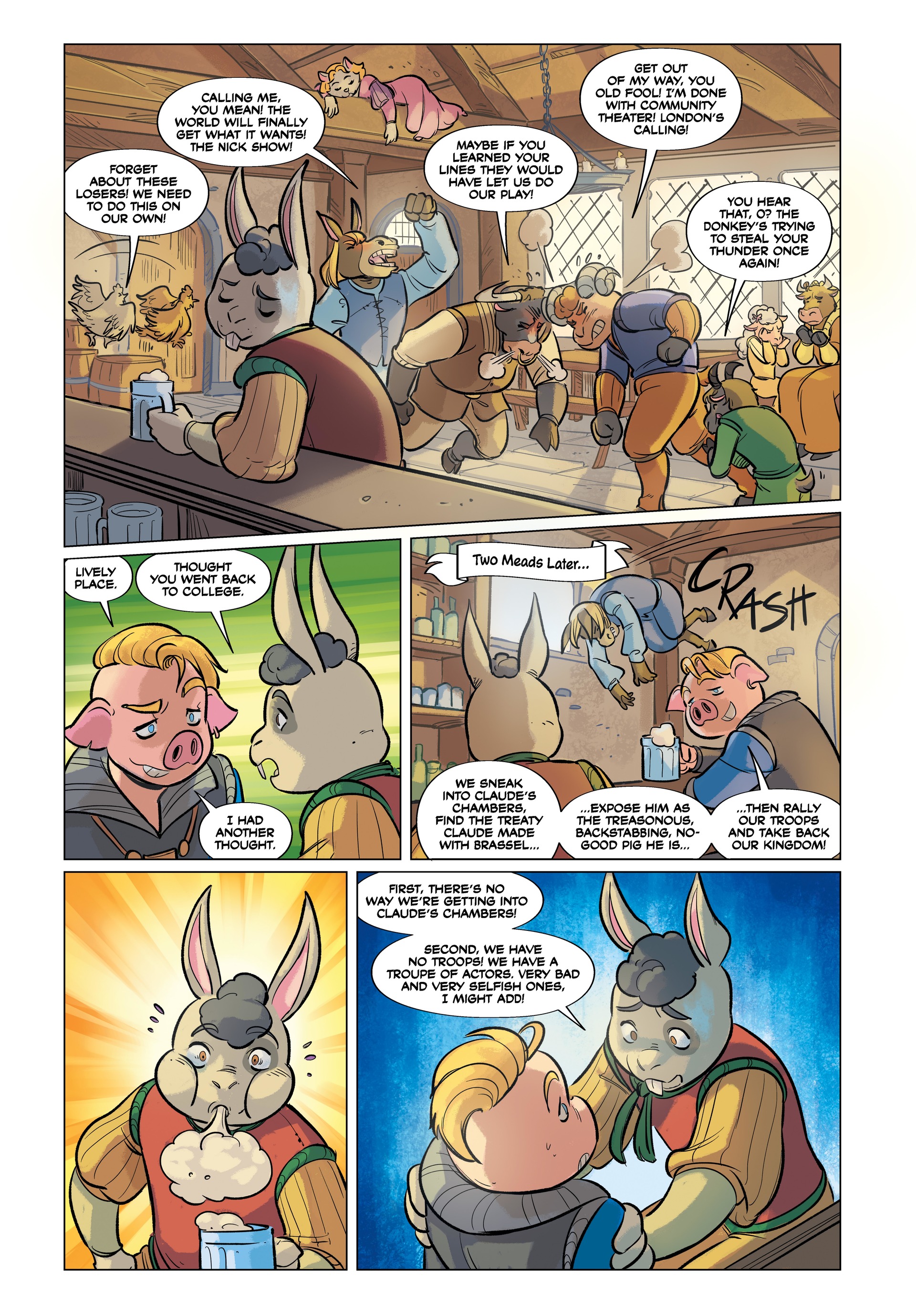 Read online Ham-let: A Shakespearean Mash-up comic -  Issue # Full - 19