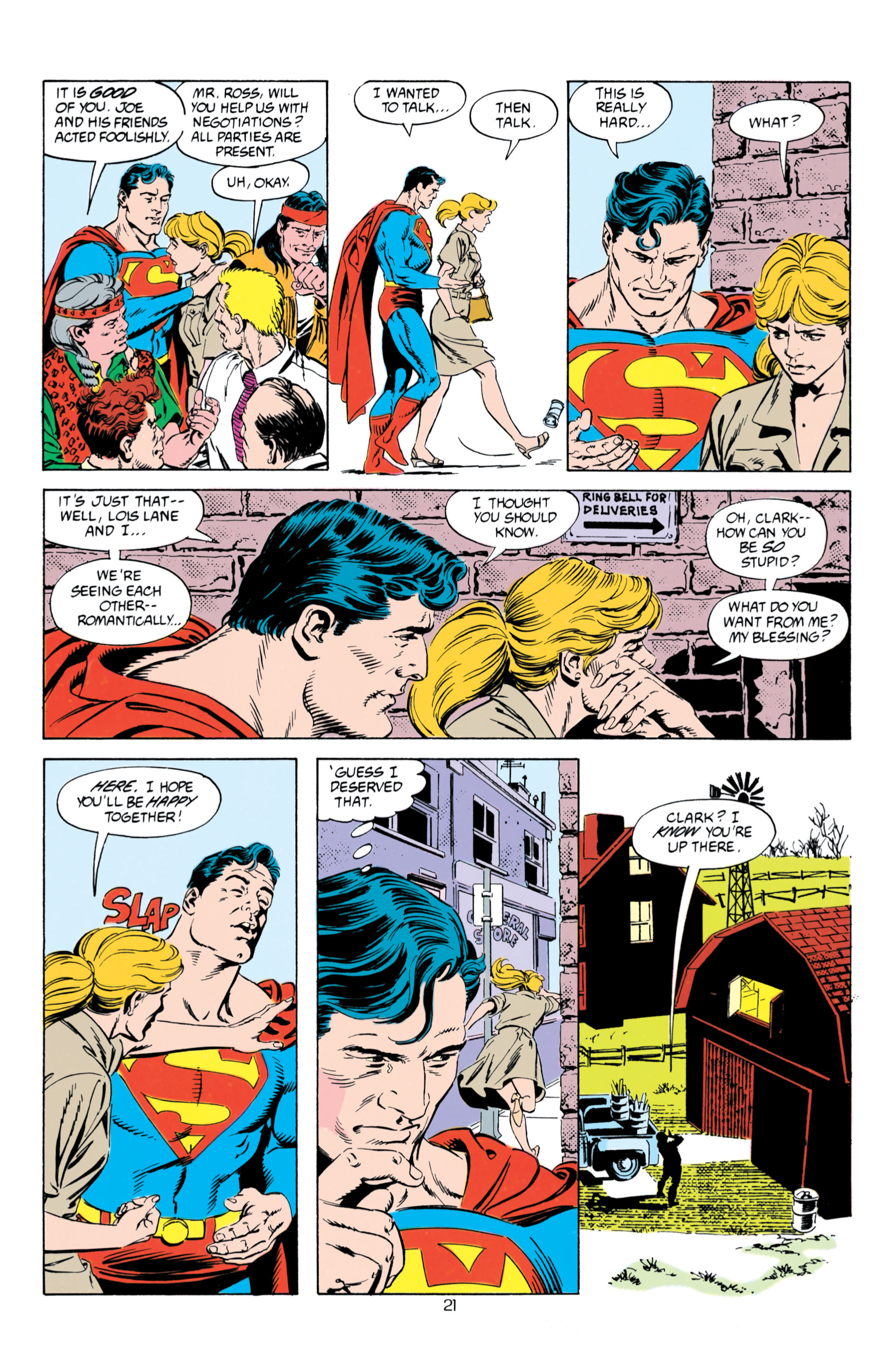 Read online Superman (1987) comic -  Issue #45 - 22