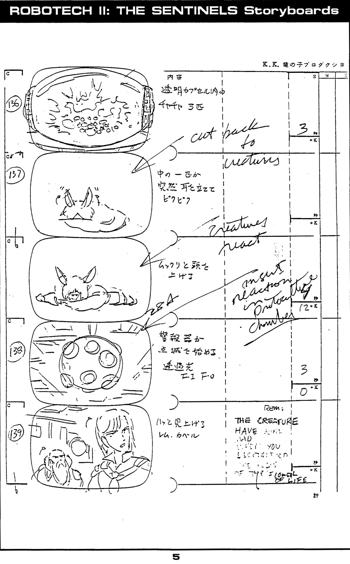 Read online Robotech II: The Sentinels comic -  Issue # _Script Book 1 - 105