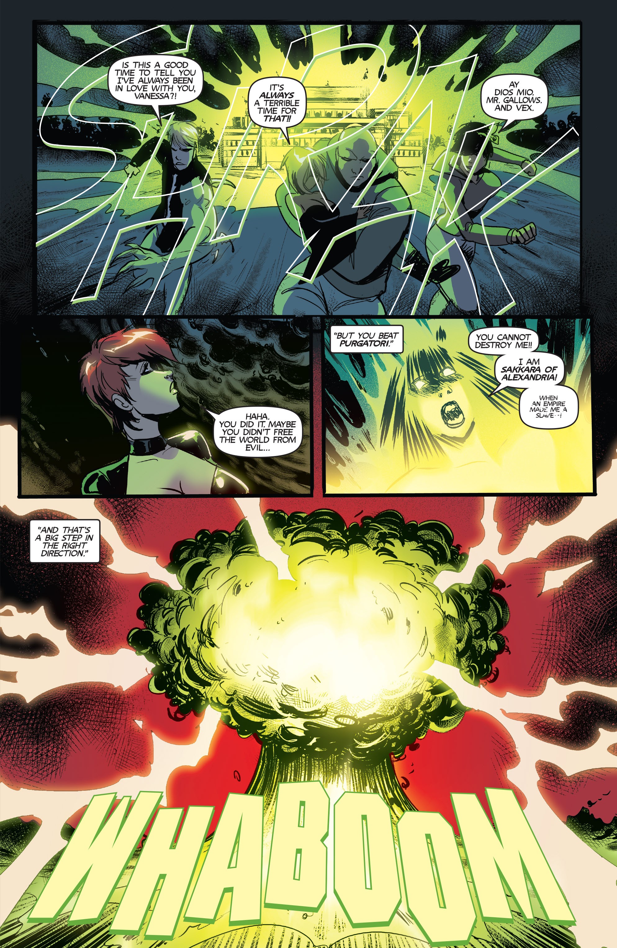 Read online Chaos! comic -  Issue #6 - 22