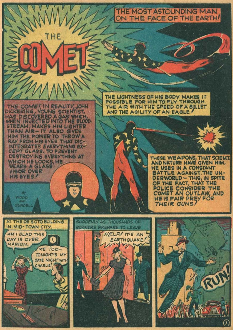 Read online Pep Comics comic -  Issue #9 - 17