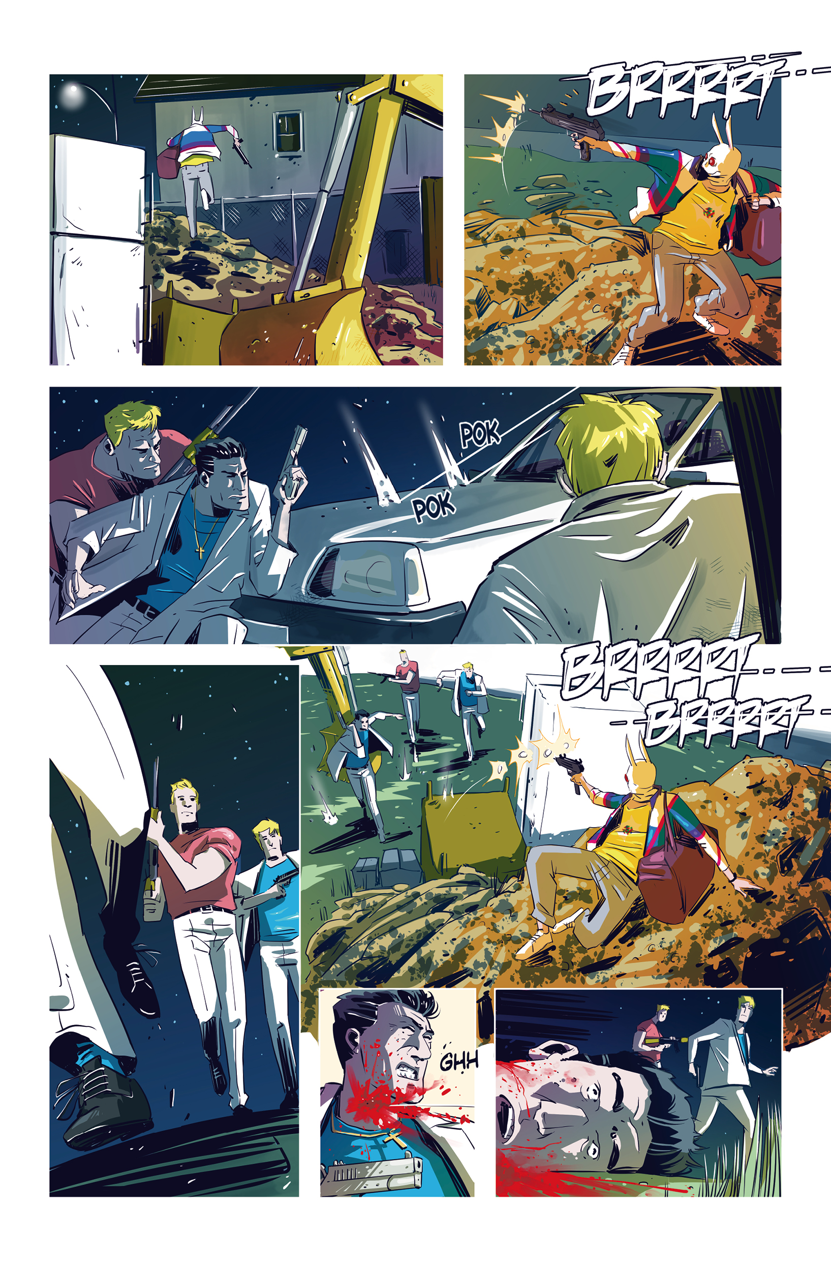 Read online Hotline Miami Wildlife comic -  Issue #2 - 8