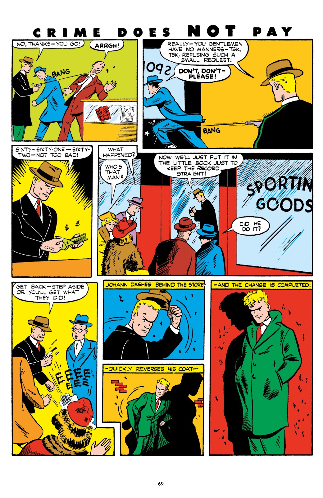 Read online Crime Does Not Pay Archives comic -  Issue # TPB 6 (Part 1) - 71