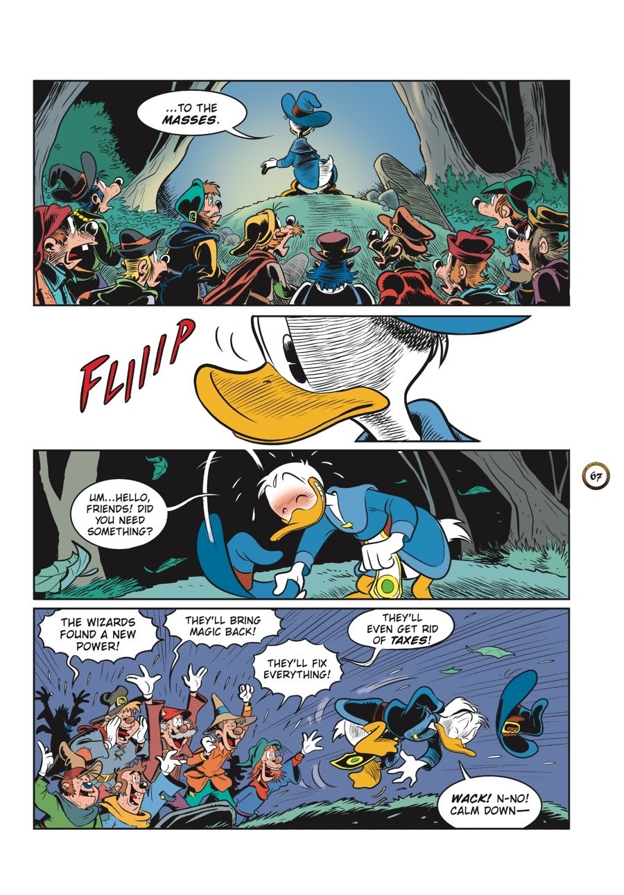 Read online Wizards of Mickey (2020) comic -  Issue # TPB 7 (Part 1) - 69