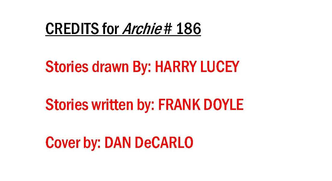 Read online Archie (1960) comic -  Issue #186 - 37