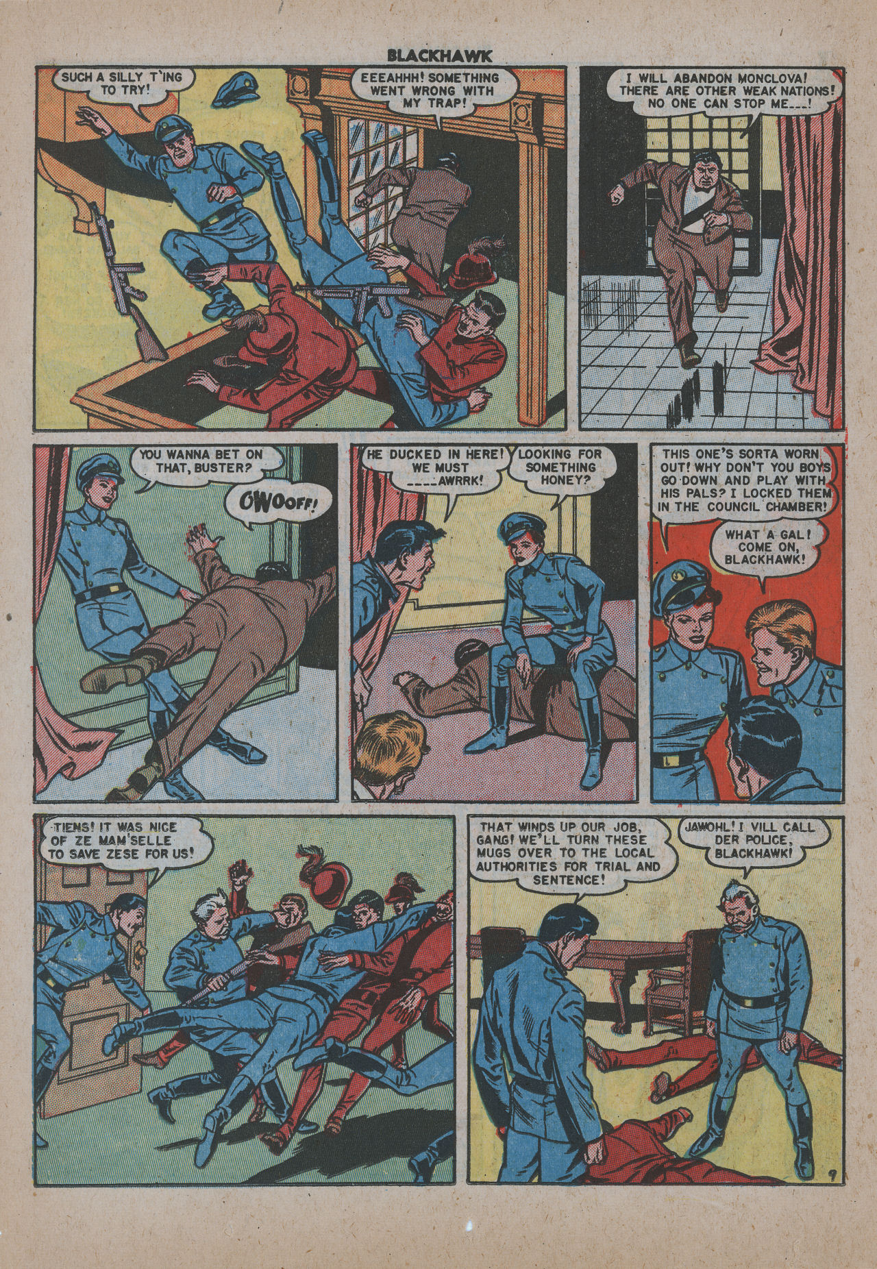 Read online Blackhawk (1957) comic -  Issue #40 - 25