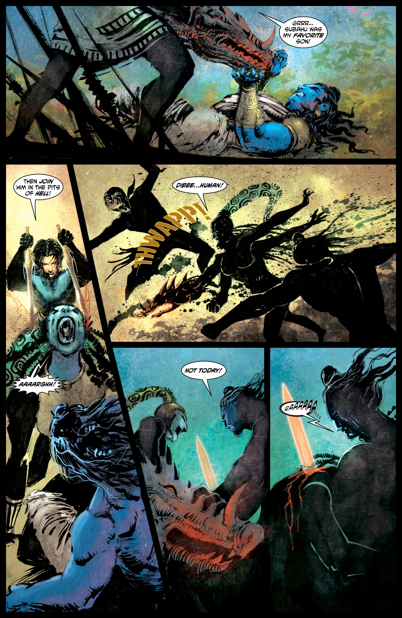 Read online Ramayan 3392 A.D. comic -  Issue #4 - 24