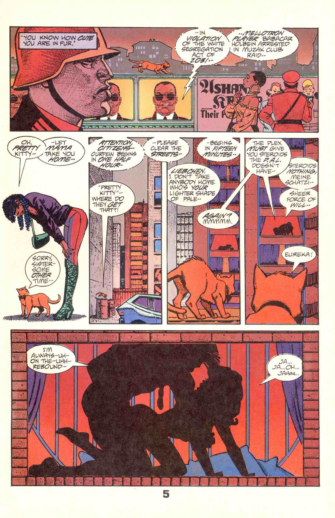 Read online Howard Chaykin's American Flagg comic -  Issue #3 - 7