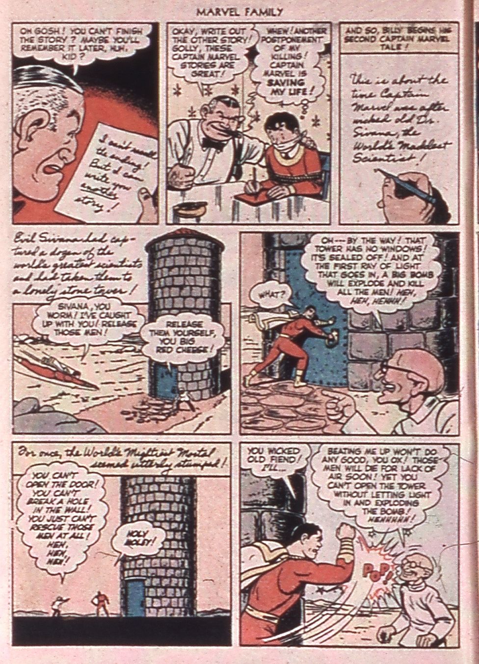 Read online The Marvel Family comic -  Issue #42 - 44