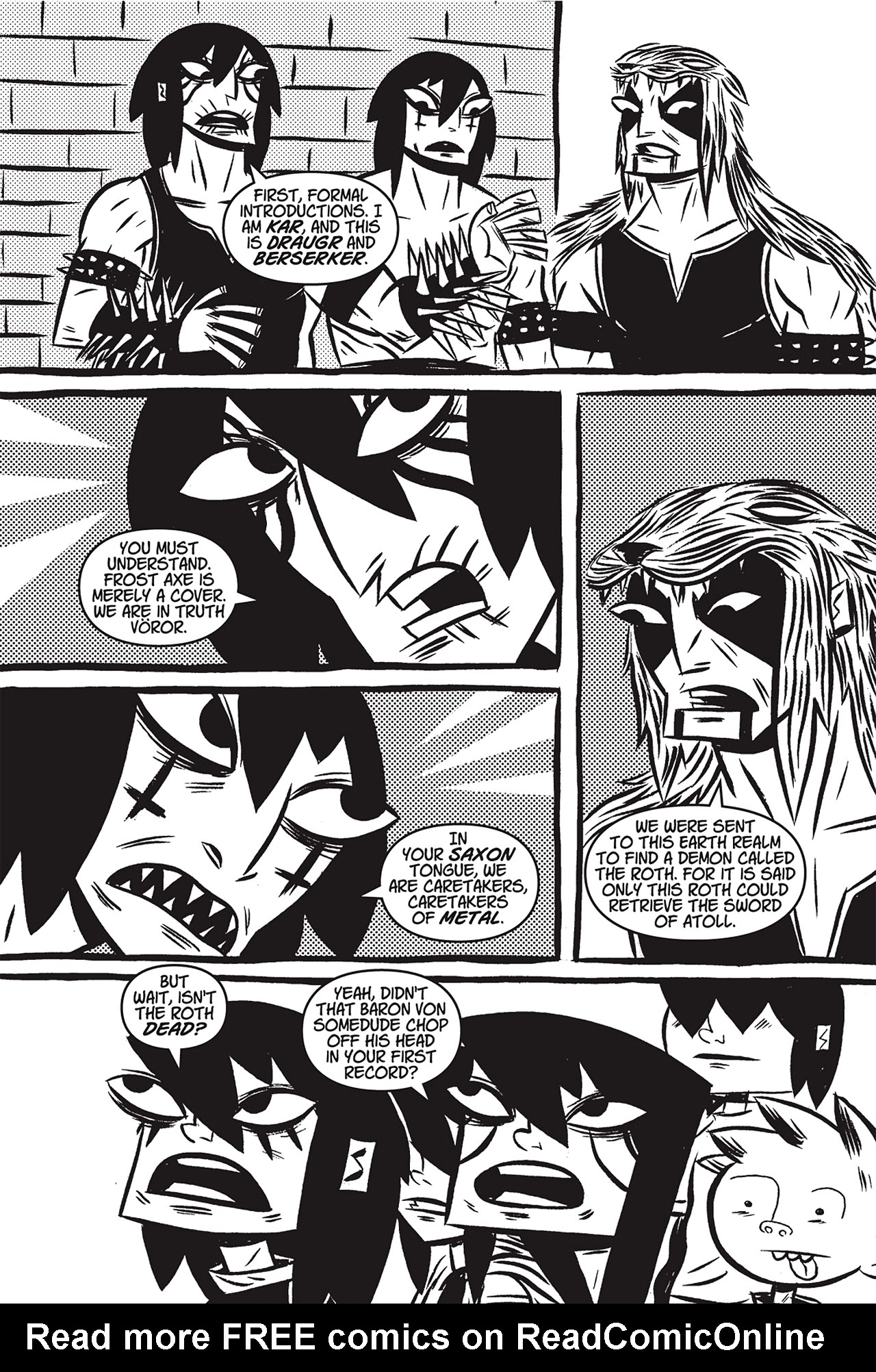 Read online Black Metal comic -  Issue #1 - 108