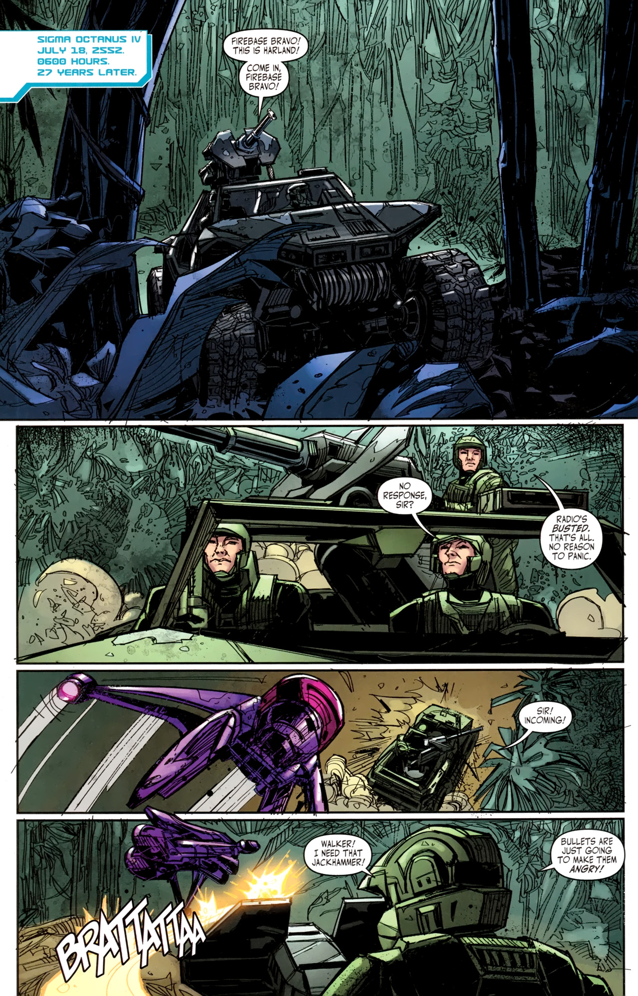 Read online Halo: Fall Of Reach - Covenant comic -  Issue #2 - 20