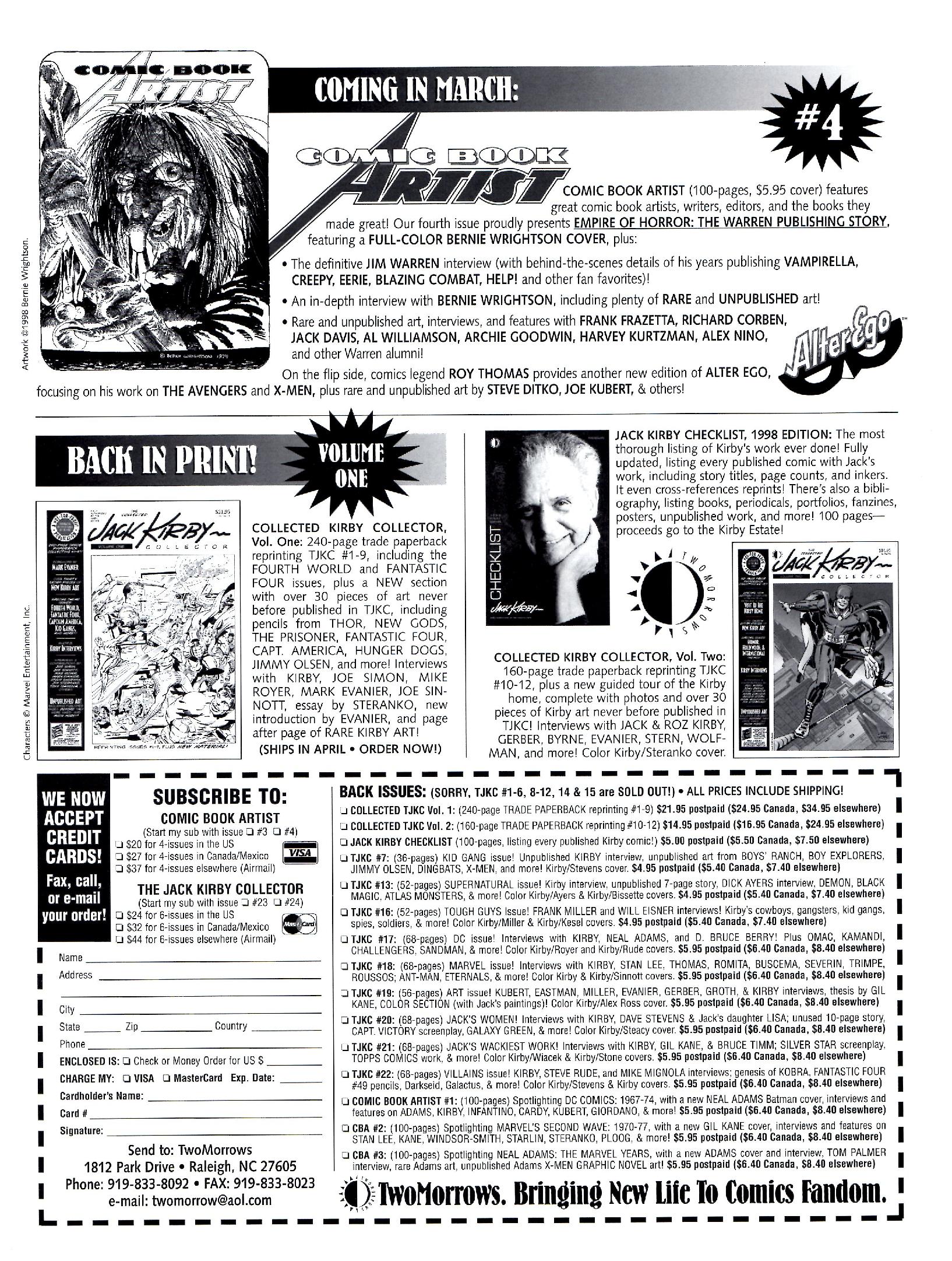 Read online The Jack Kirby Collector comic -  Issue #23 - 65