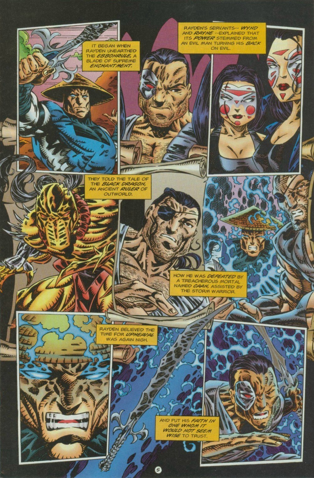 Read online Mortal Kombat: Rayden & Kano comic -  Issue #3 - 7