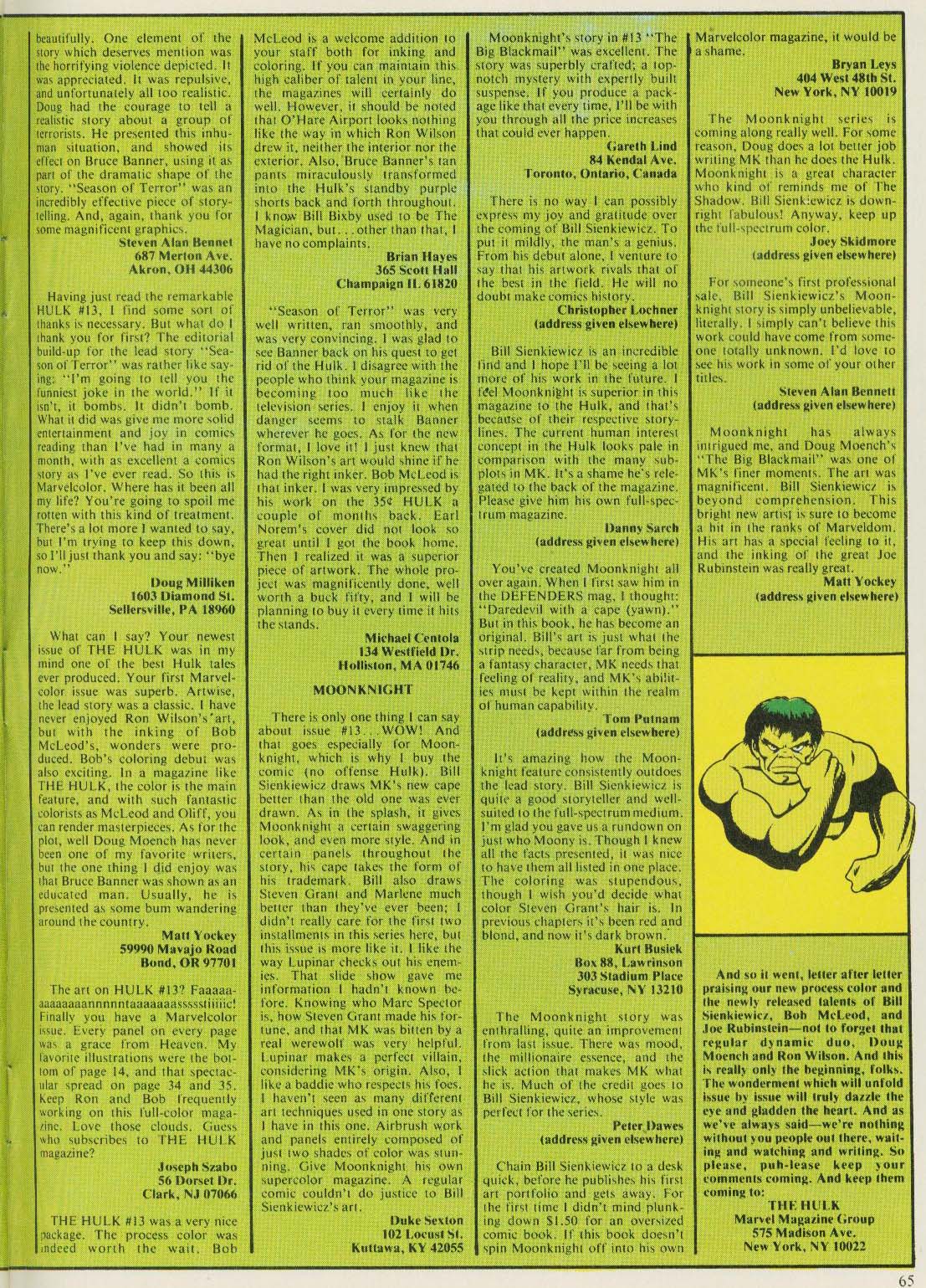 Read online Hulk (1978) comic -  Issue #15 - 65