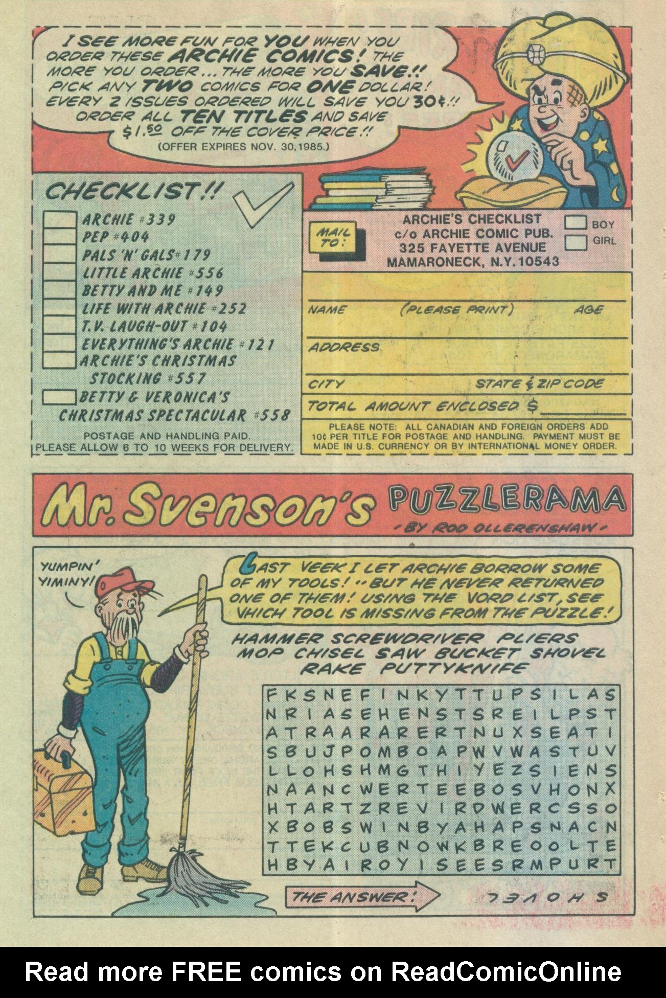 Read online Archie and Me comic -  Issue #154 - 10