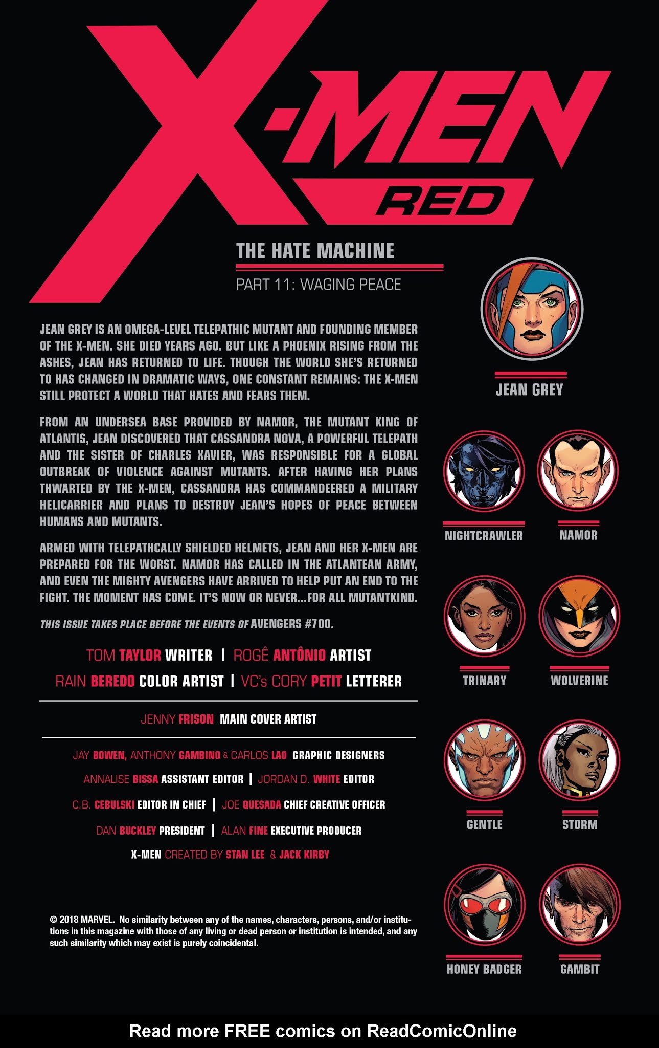 Read online X-Men: Red comic -  Issue #11 - 2