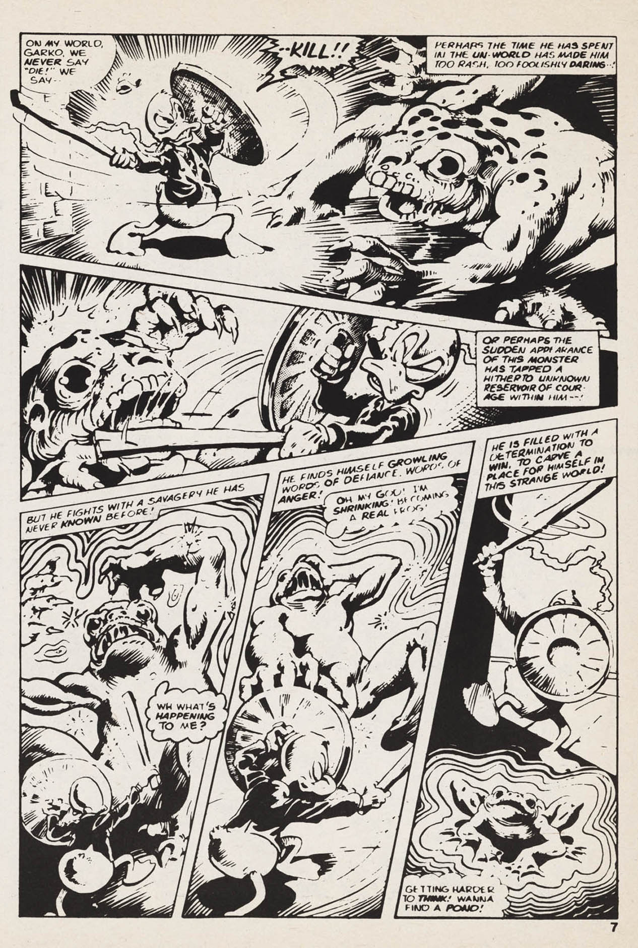 Read online Captain Britain (1976) comic -  Issue #7 - 21