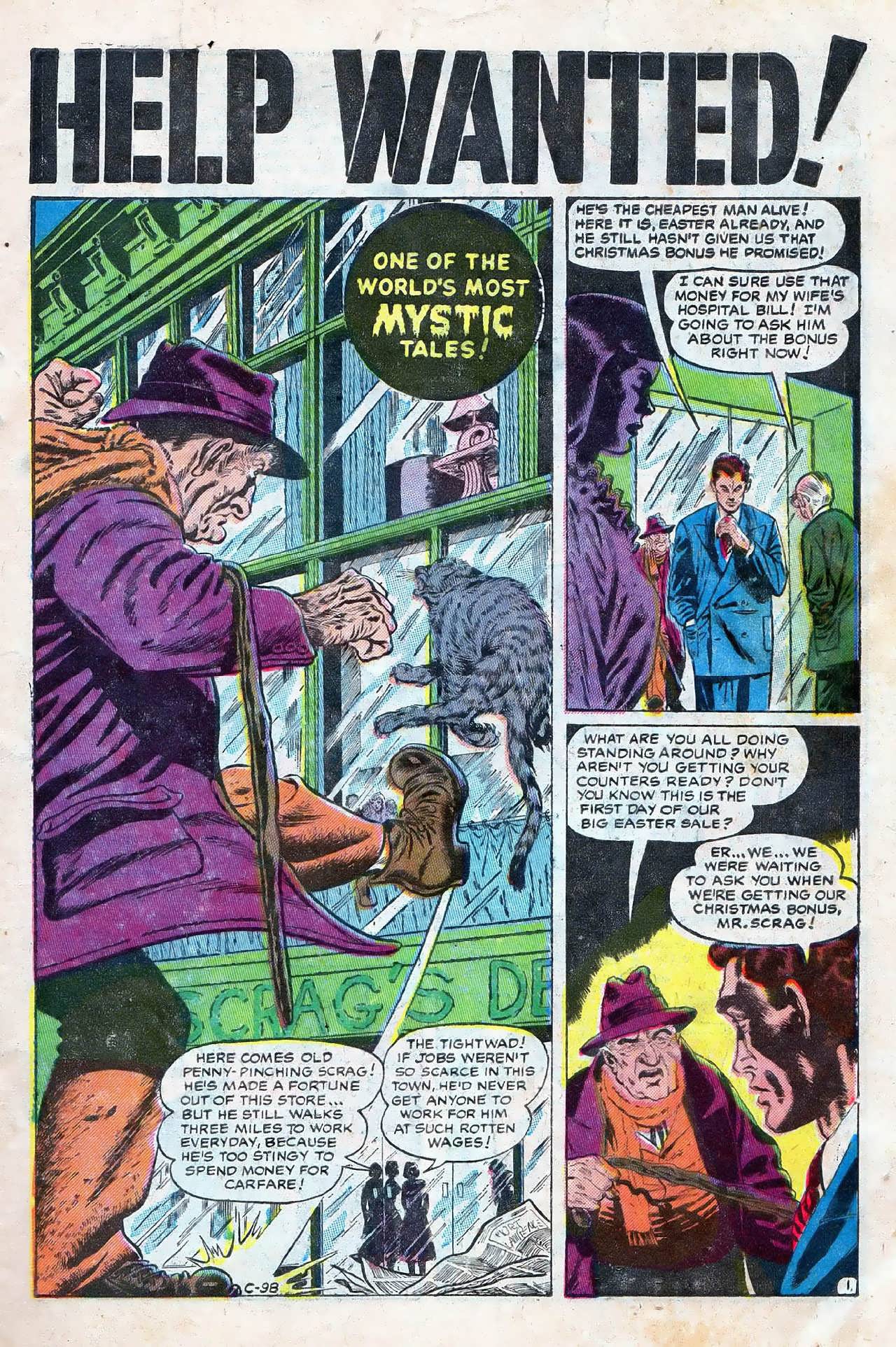 Read online Mystic (1951) comic -  Issue #19 - 3