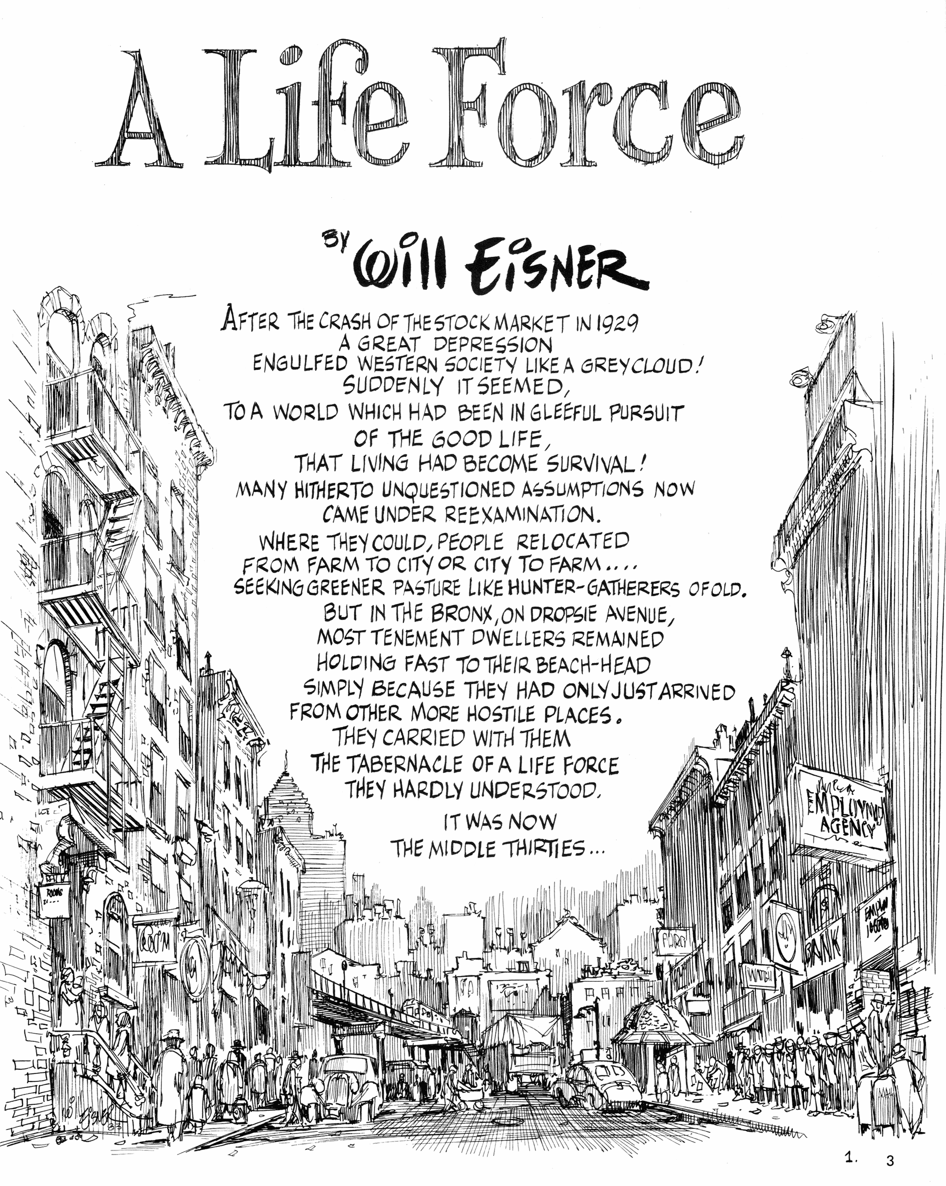 Read online Will Eisner's Quarterly comic -  Issue #1 - 5