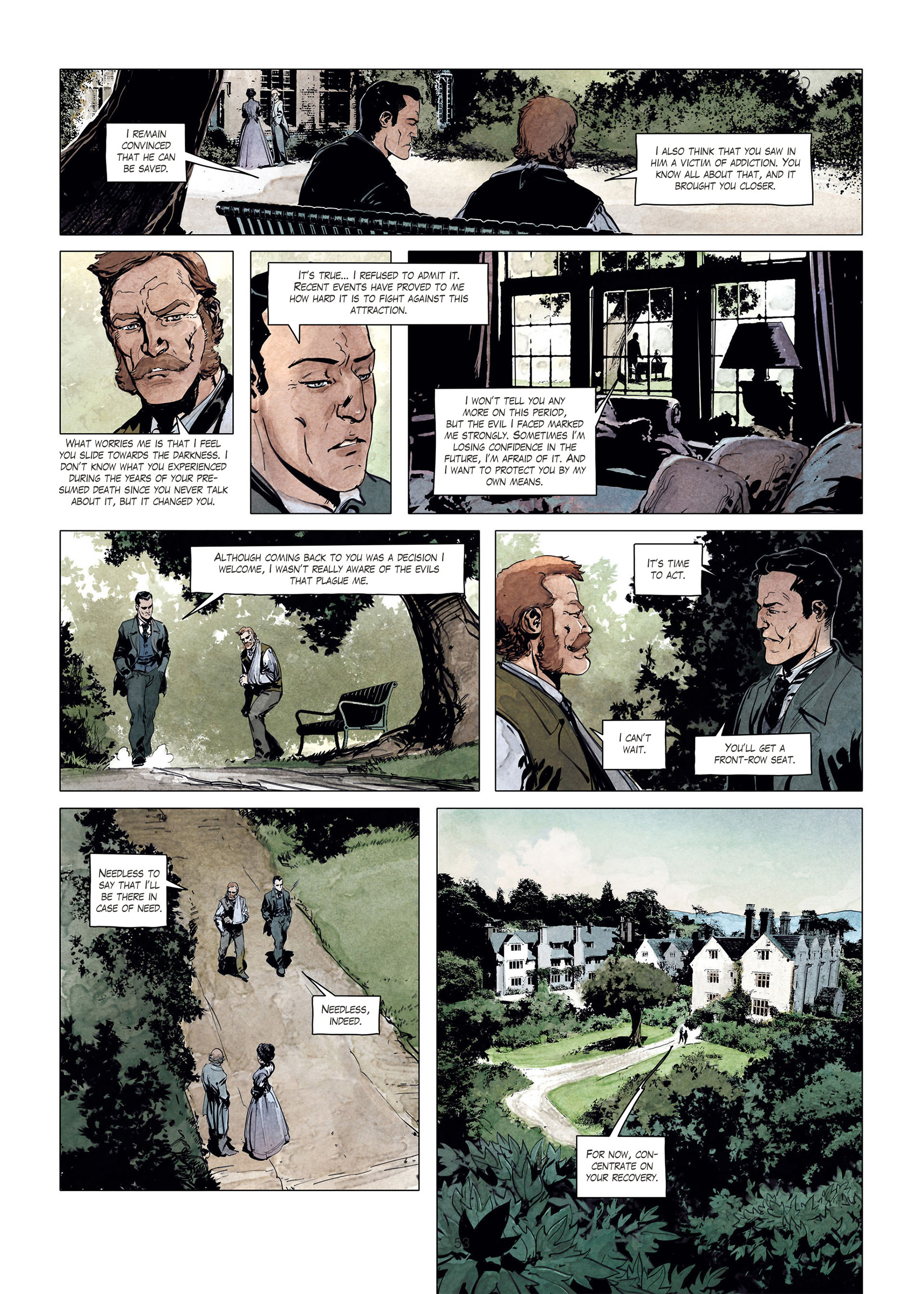 Read online Sherlock Holmes Society Tome 4 : Contamination comic -  Issue # Full - 53