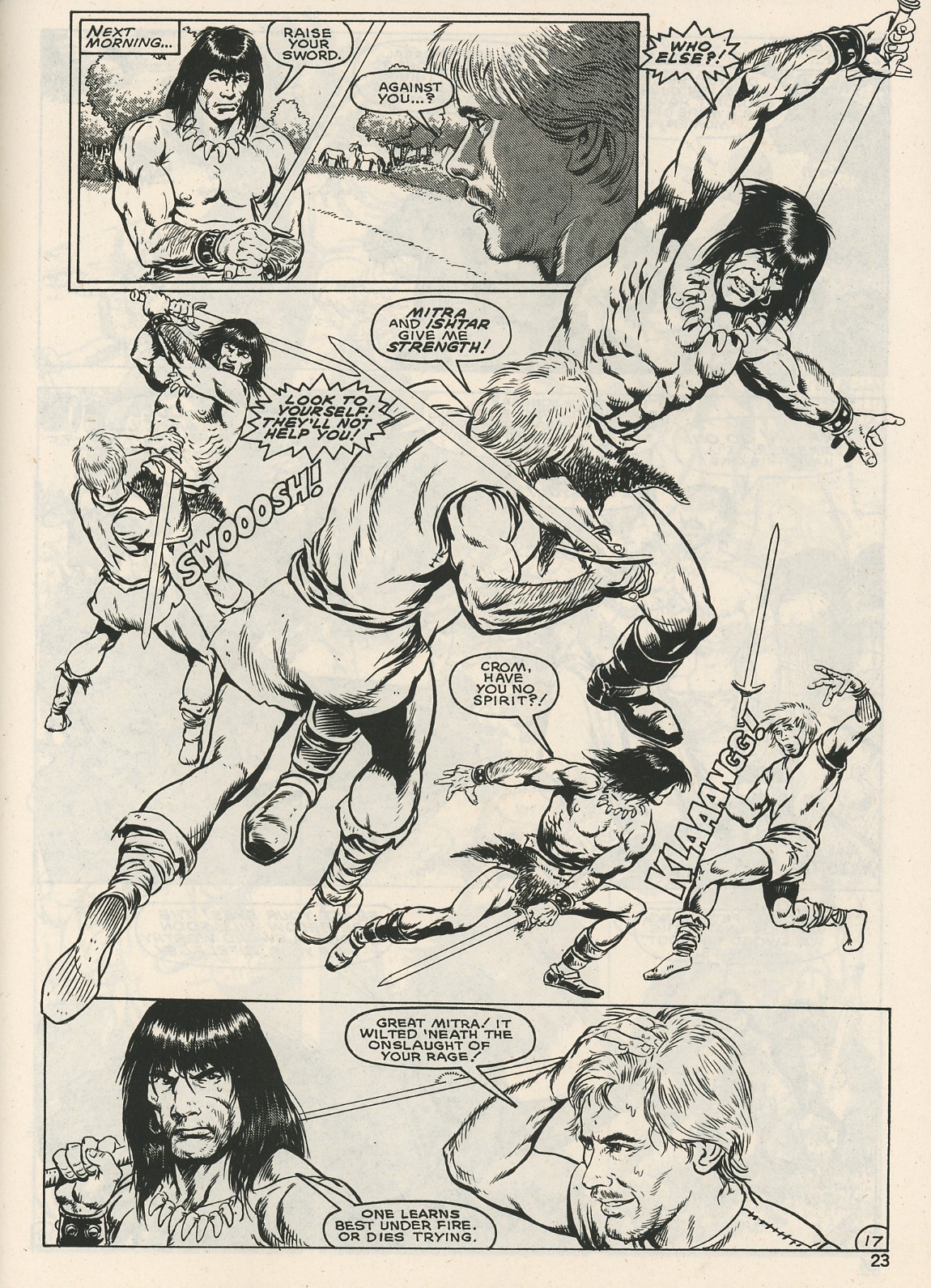 The Savage Sword Of Conan issue 126 - Page 23