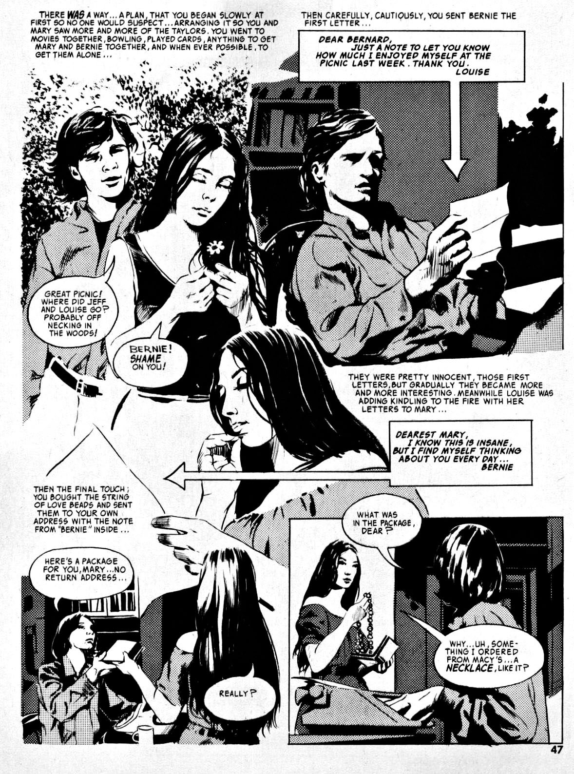Read online Nightmare (1970) comic -  Issue #8 - 46