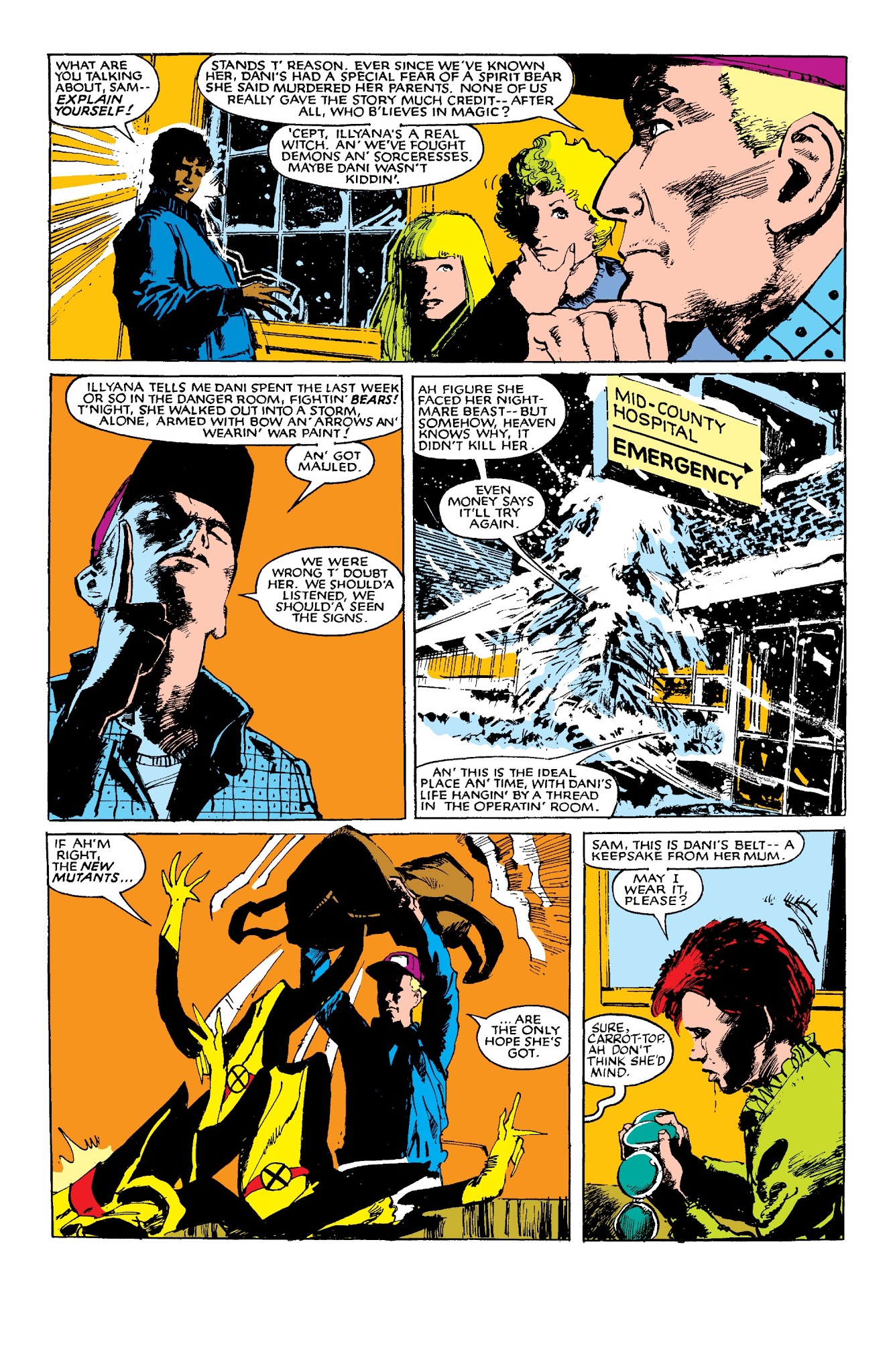 Read online The New Mutants: Demon Bear comic -  Issue # TPB - 41