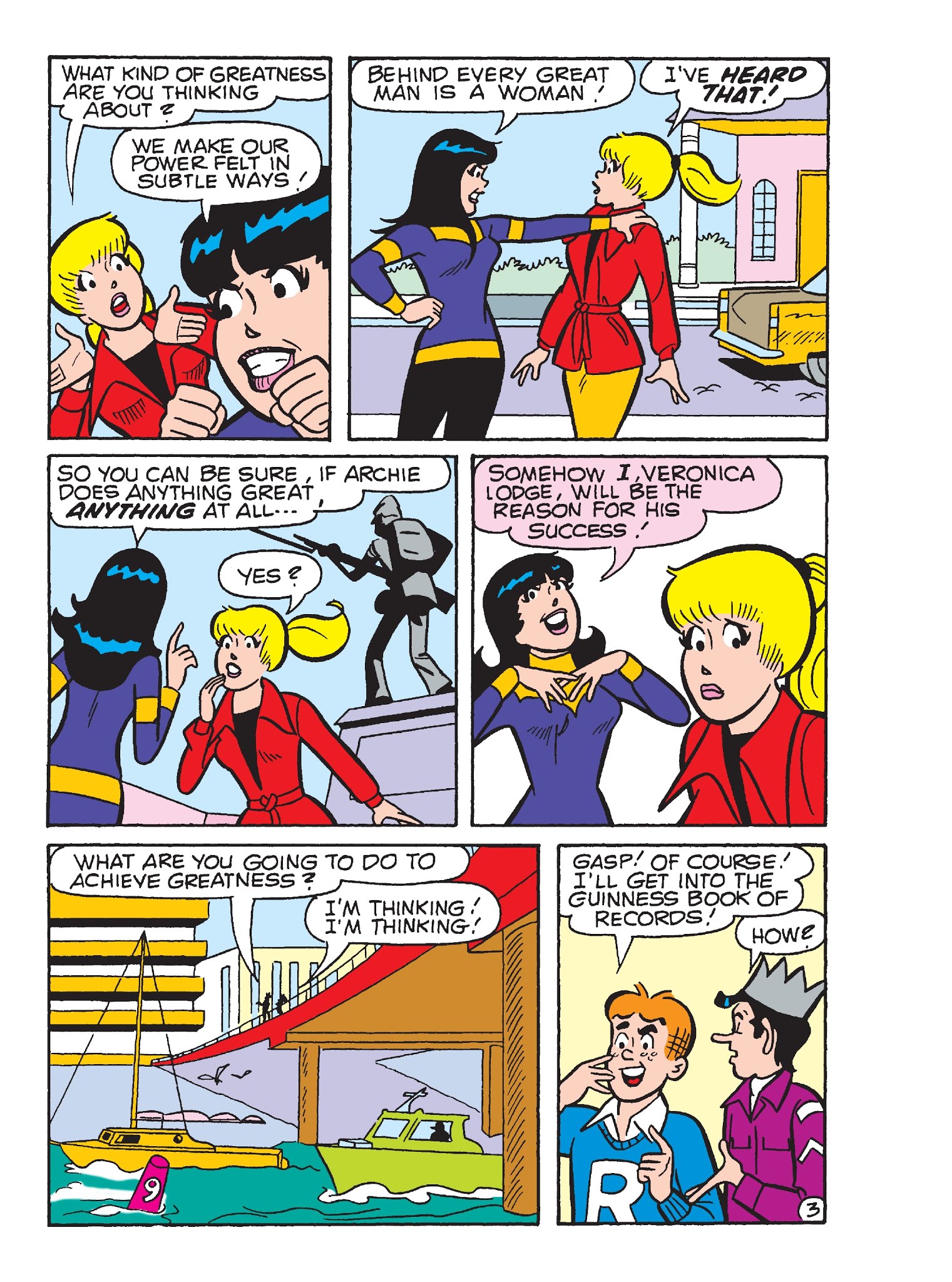 Read online Archie's Funhouse Double Digest comic -  Issue #28 - 121