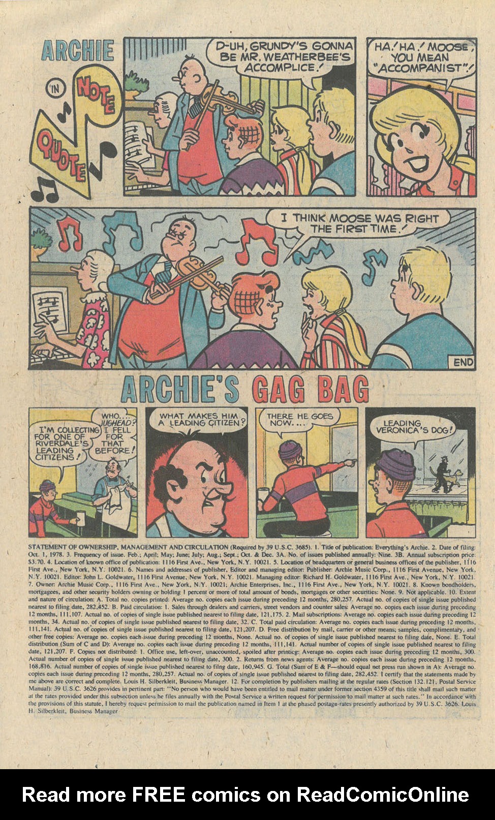 Read online Everything's Archie comic -  Issue #73 - 18