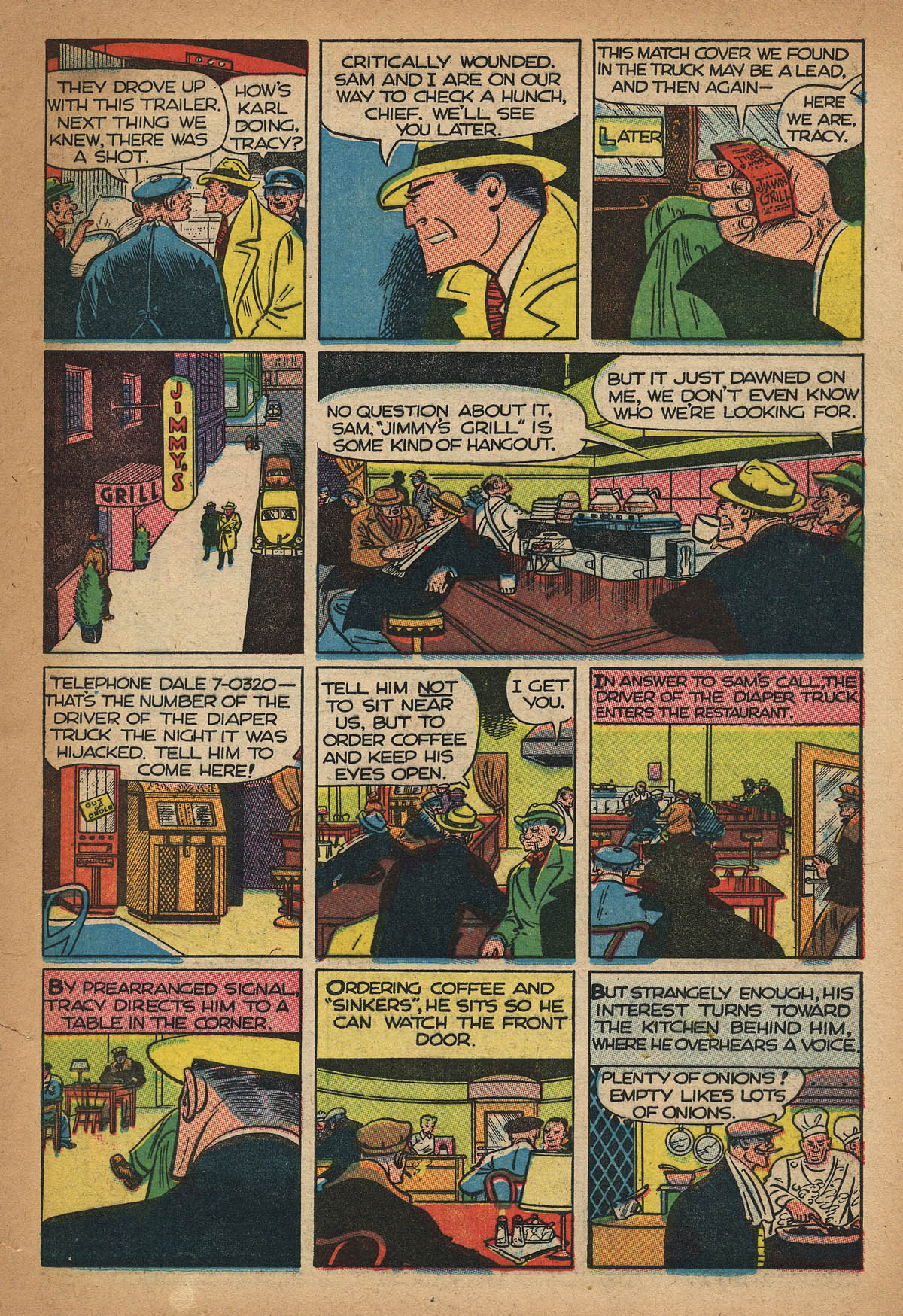 Read online Dick Tracy comic -  Issue #72 - 13