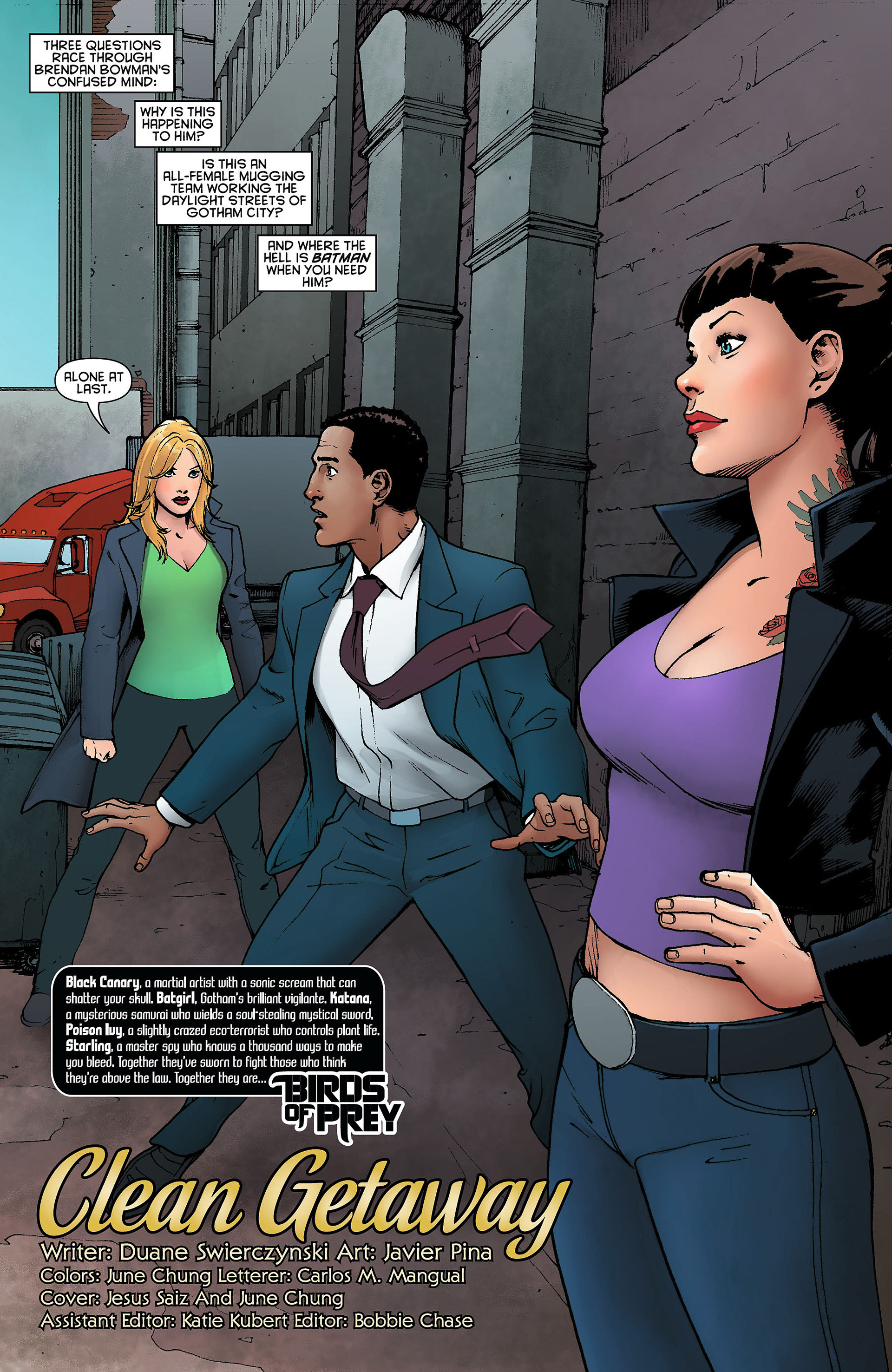Read online Birds of Prey (2011) comic -  Issue #6 - 4