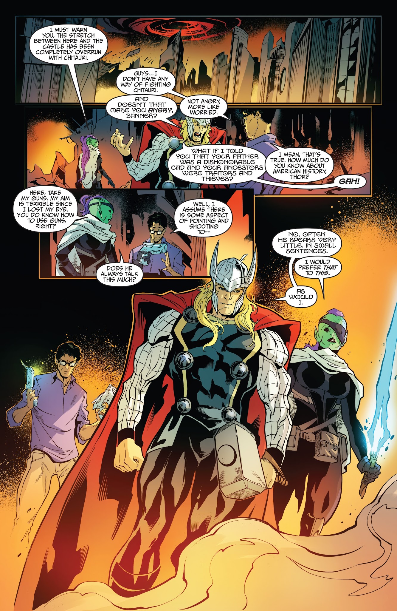 Read online Thor vs. Hulk: Champions of the Universe comic -  Issue #5 - 9