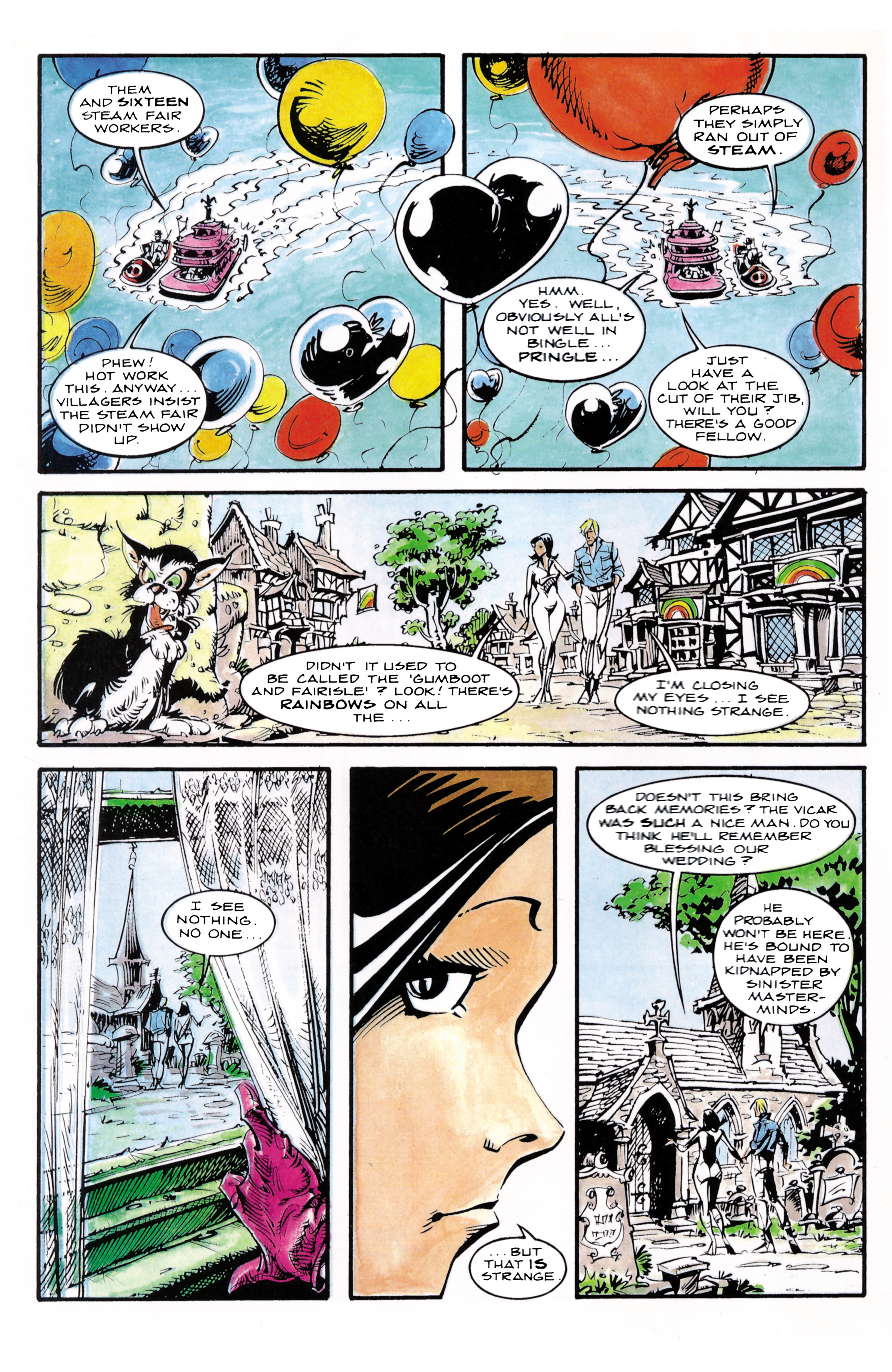 Read online Steed & Mrs. Peel: Golden Game comic -  Issue # Full - 118