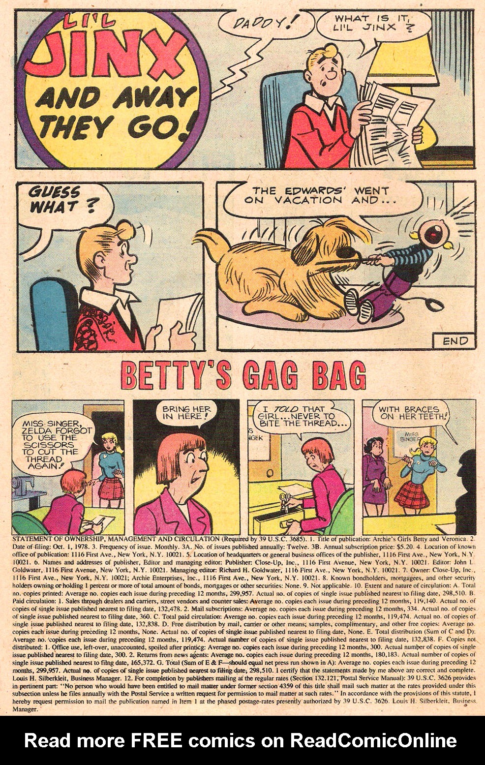 Read online Archie's Girls Betty and Veronica comic -  Issue #280 - 10