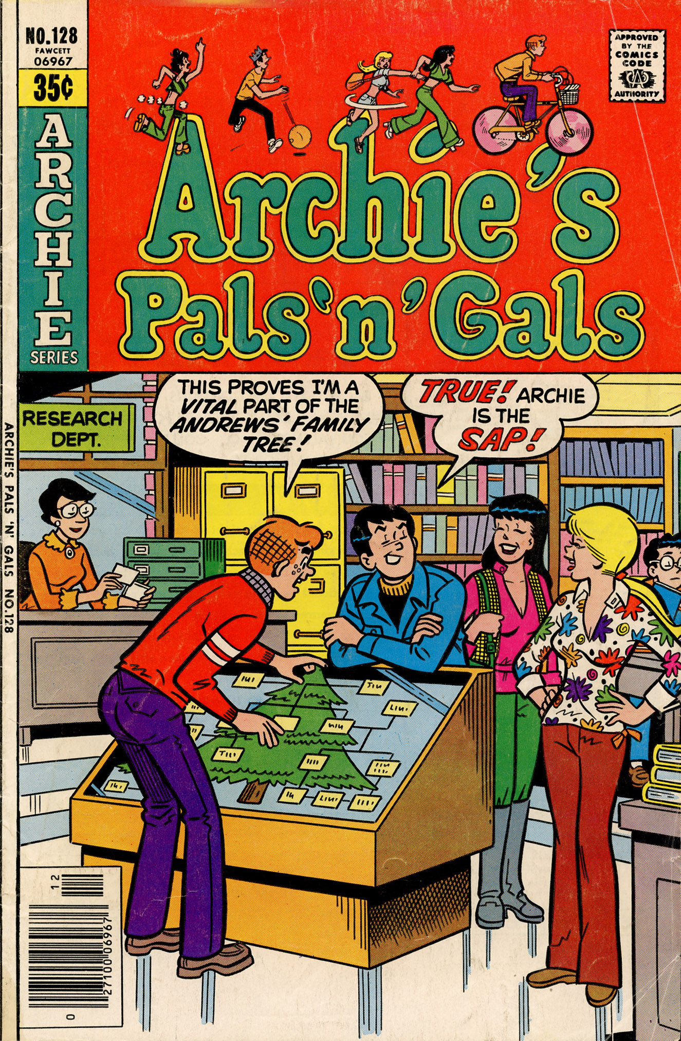 Read online Archie's Pals 'N' Gals (1952) comic -  Issue #128 - 1