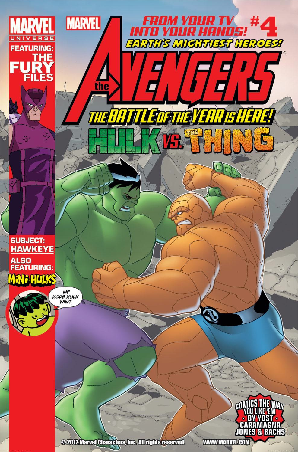Read online Marvel Universe Avengers Earth's Mightiest Heroes comic -  Issue #4 - 1