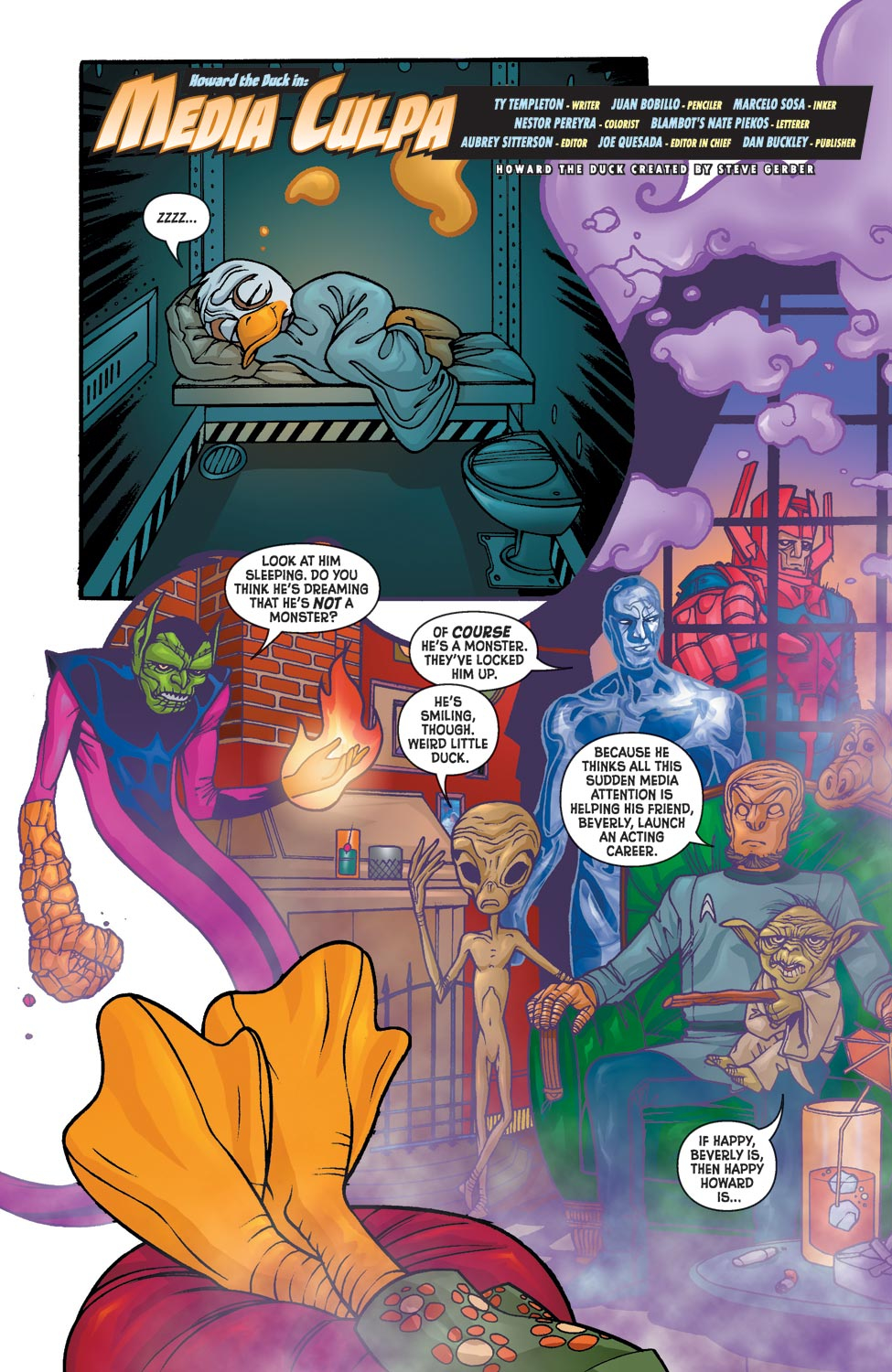 Read online Howard the Duck (2007) comic -  Issue #3 - 5