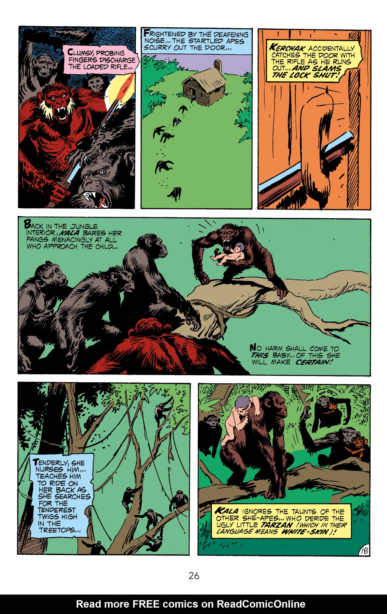 Read online Edgar Rice Burroughs' Tarzan The Joe Kubert Years comic -  Issue # TPB 1 (Part 1) - 28