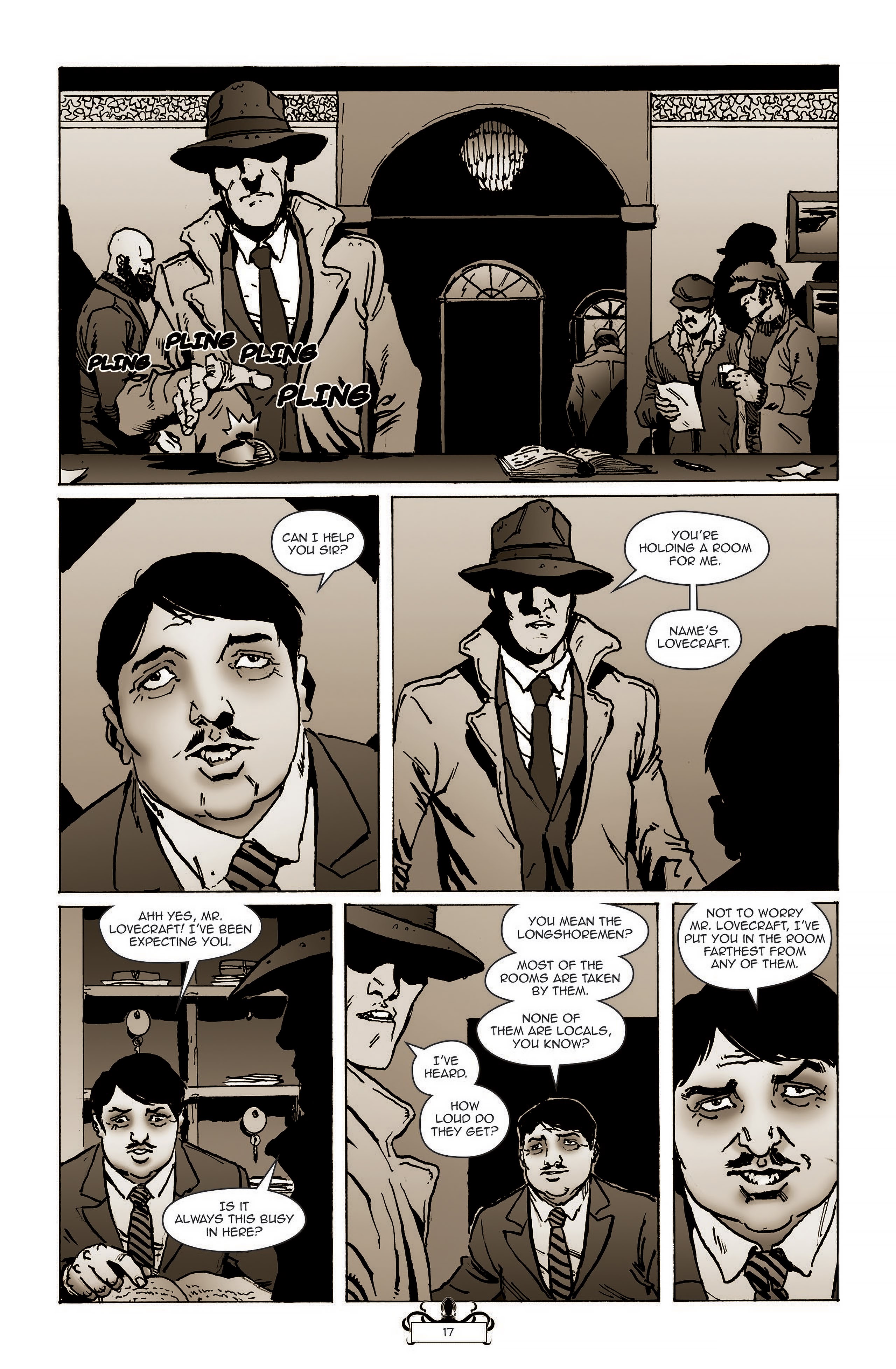 Read online Lovecraft P.I. - A Shot in the Dark comic -  Issue # TPB - 19