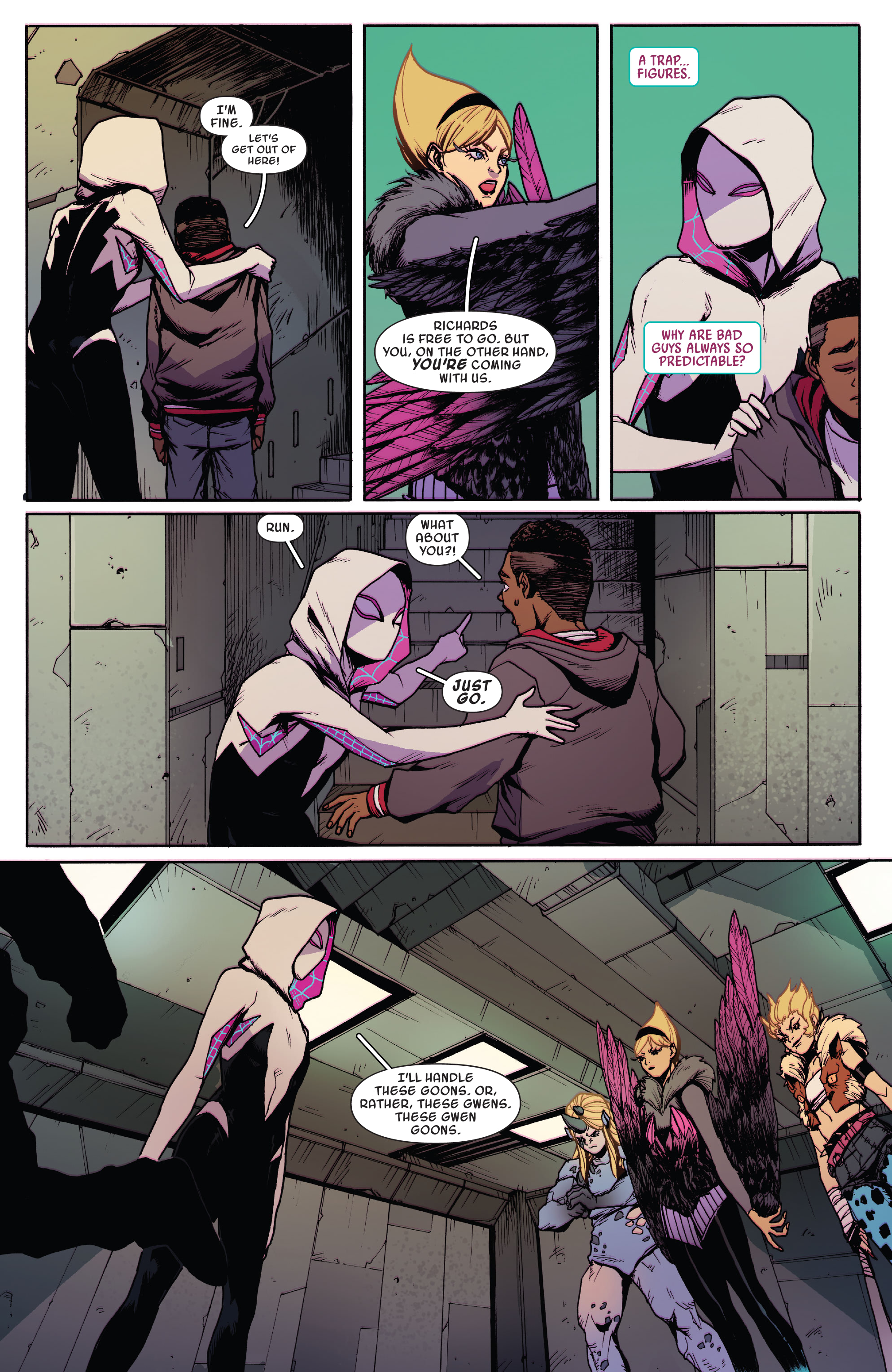 Read online Spider-Gwen: Shadow Clones comic -  Issue #3 - 13