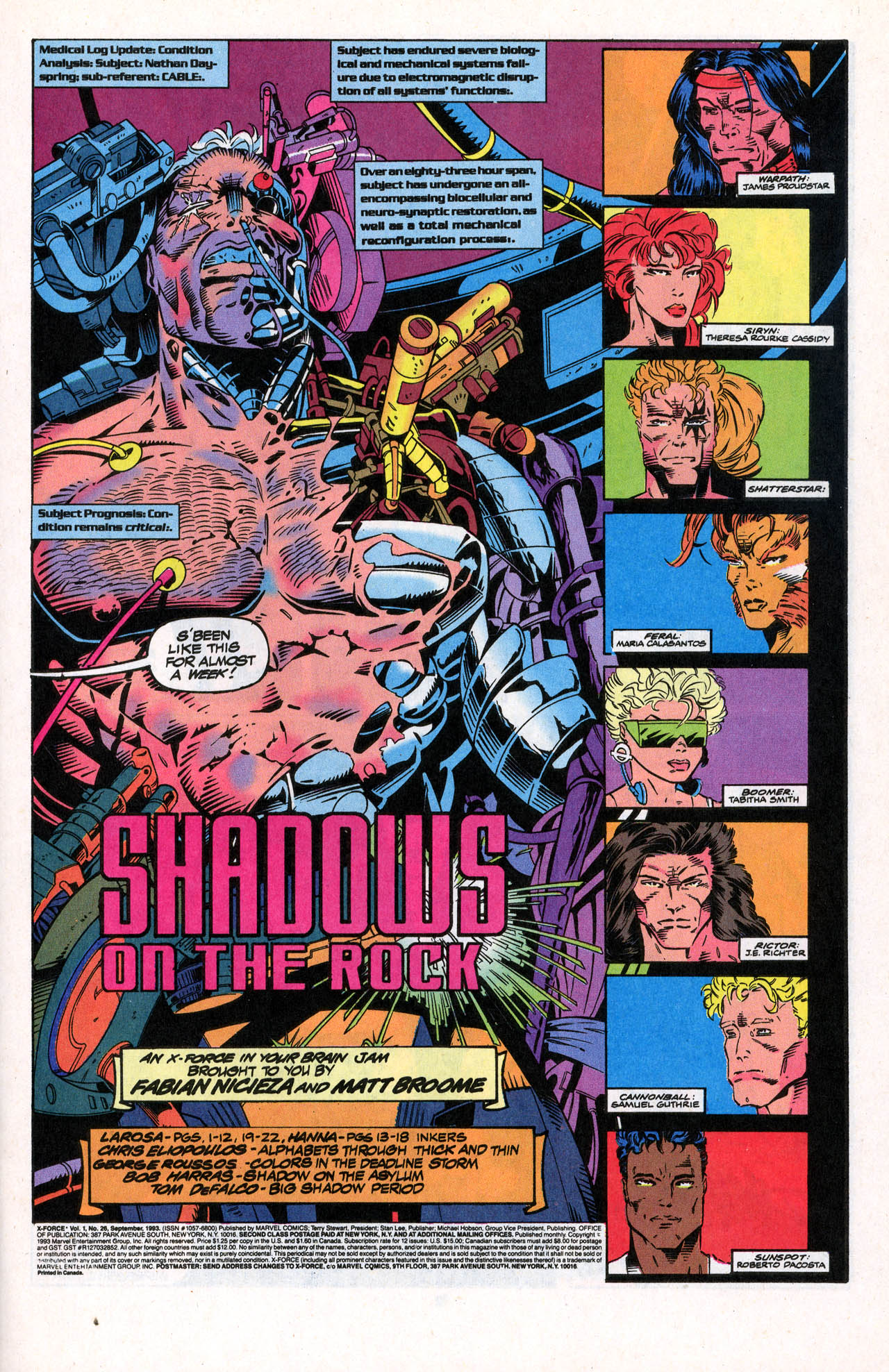 Read online X-Force (1991) comic -  Issue #26 - 3