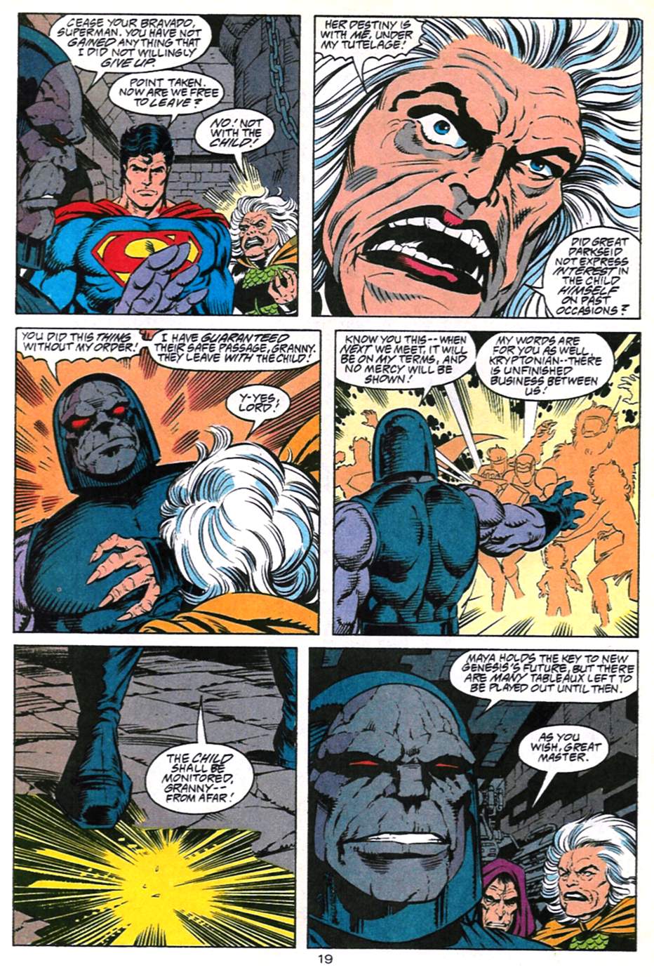 Read online Adventures of Superman (1987) comic -  Issue #495 - 20