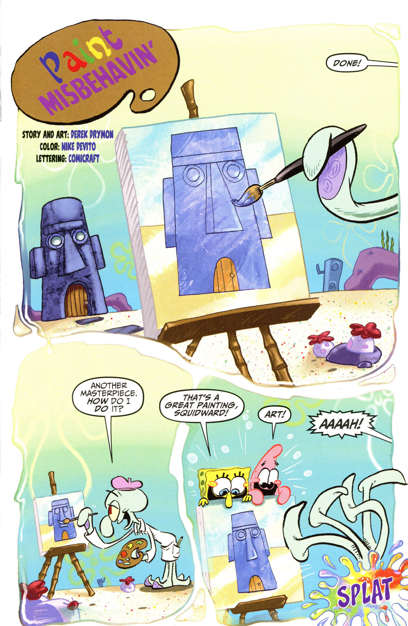 Read online Spongebob Freestyle Funnies comic -  Issue # FCBD 2013 - 3